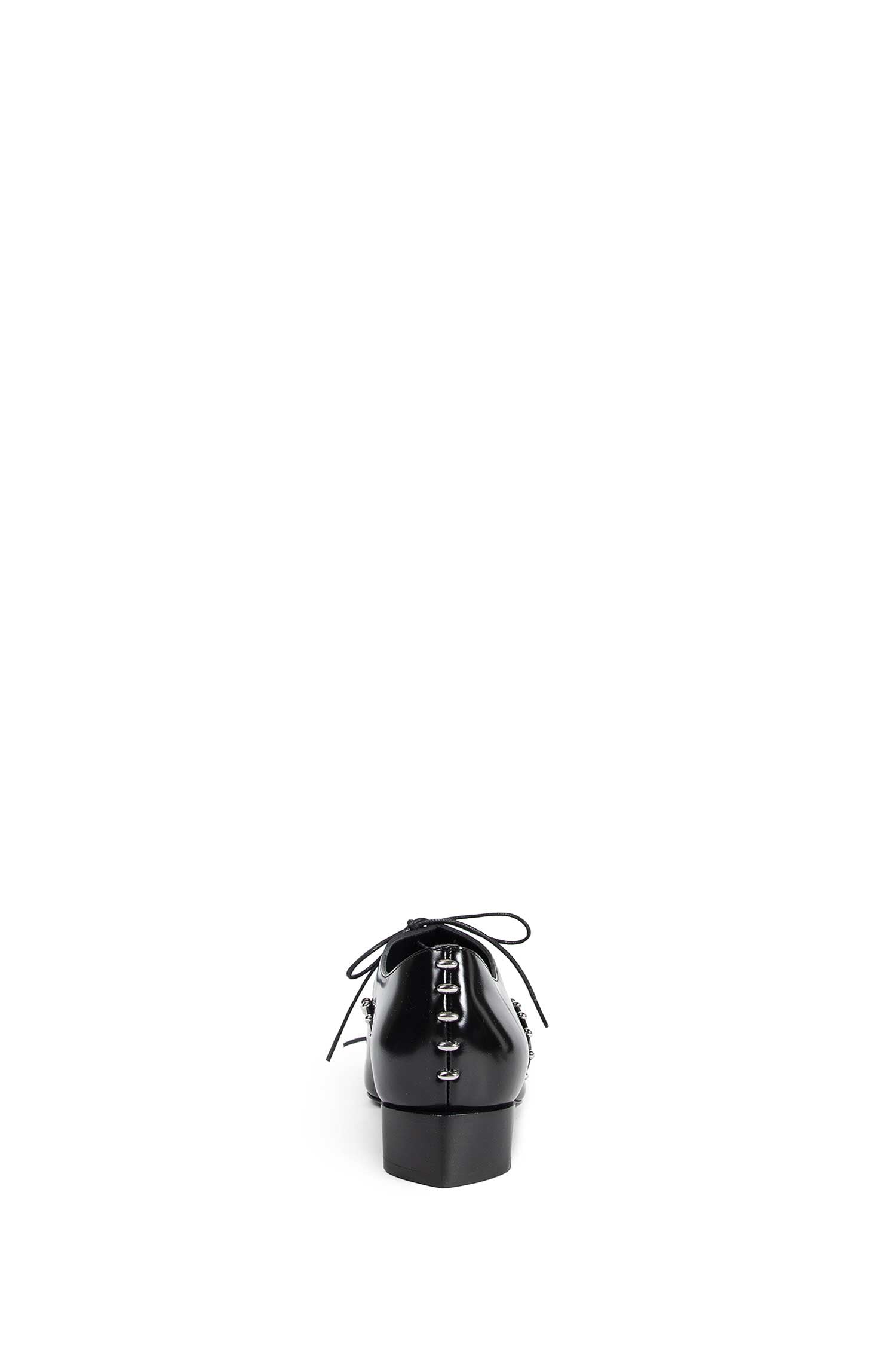 Pointed Leather Lace-up Pumps - Antonioli.eu