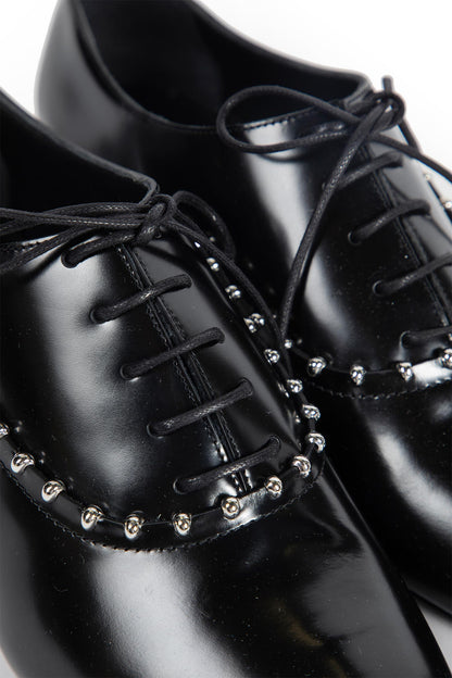 Pointed Leather Lace-up Pumps - Antonioli.eu