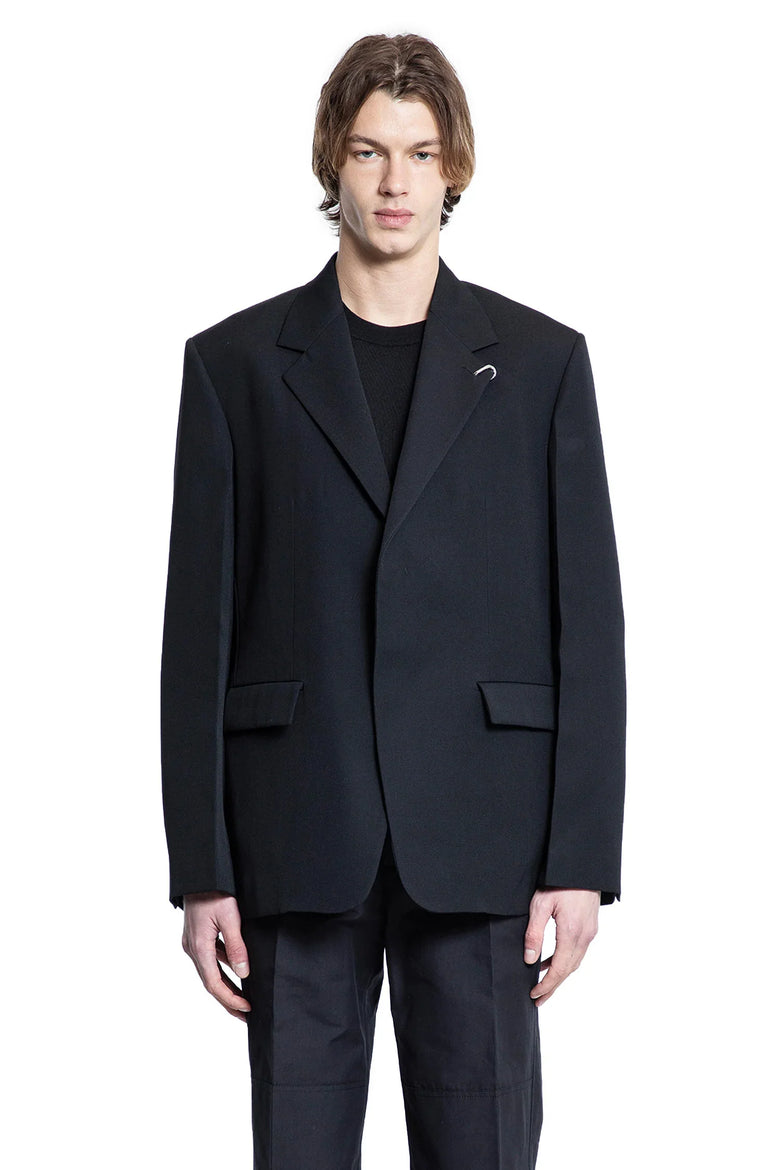 JIL SANDER MAN BLACK BLAZERS - Antonioli.eu