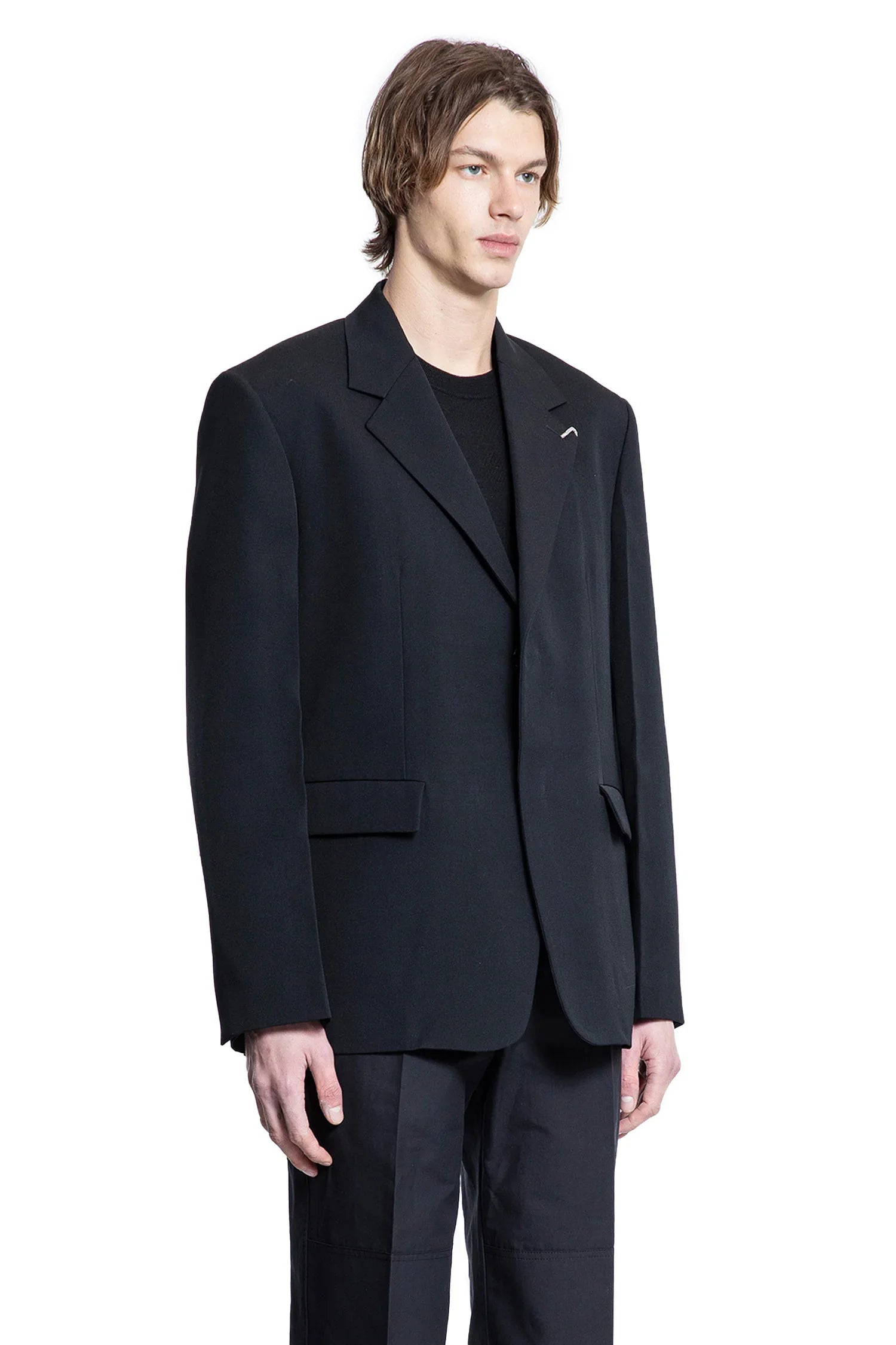 JIL SANDER MAN BLACK BLAZERS - Antonioli.eu
