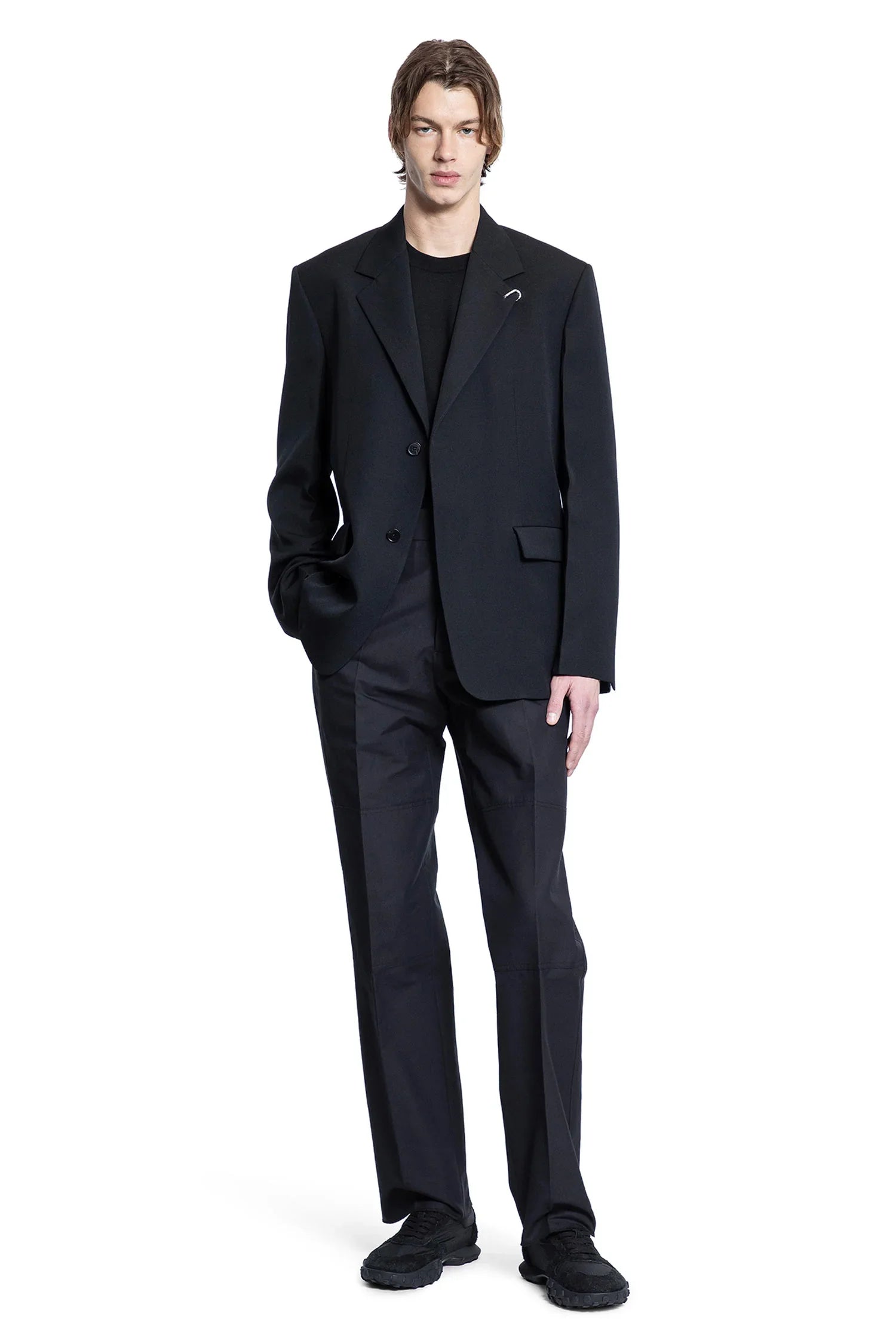 JIL SANDER MAN BLACK BLAZERS - Antonioli.eu