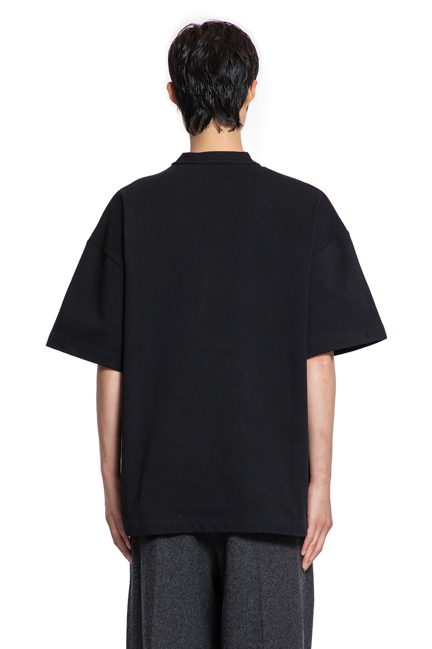 Crewneck T-Shirt with Eyelets - Antonioli.eu
