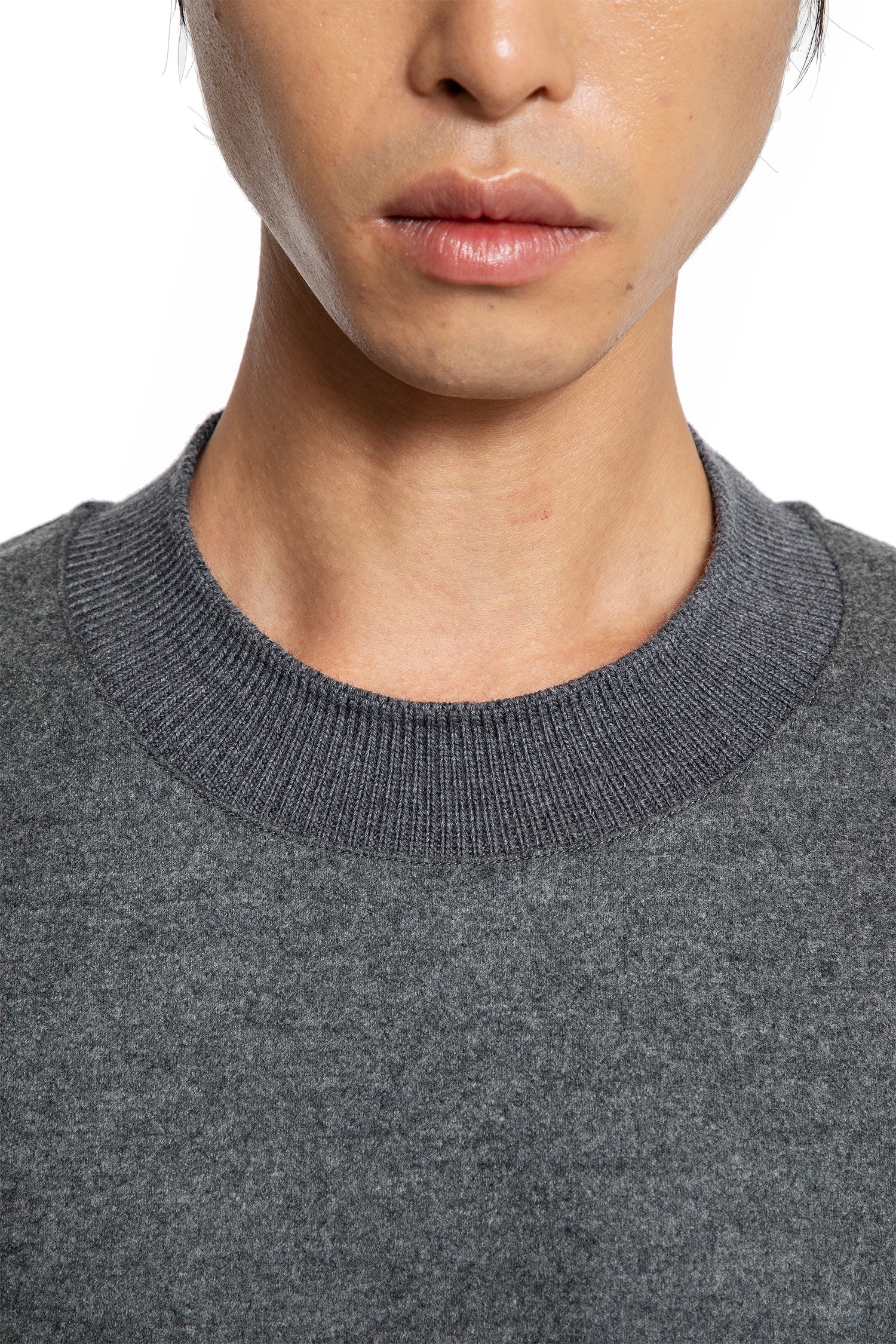 Wool Melton Sweatshirt - Antonioli.eu