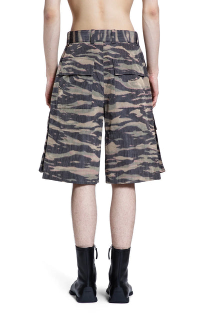 camouflage cargo shorts - Antonioli.eu