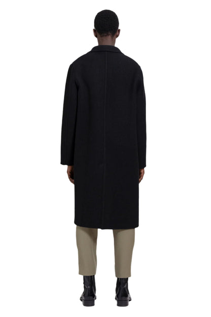 JIL SANDER MAN BLACK COATS - Antonioli.eu
