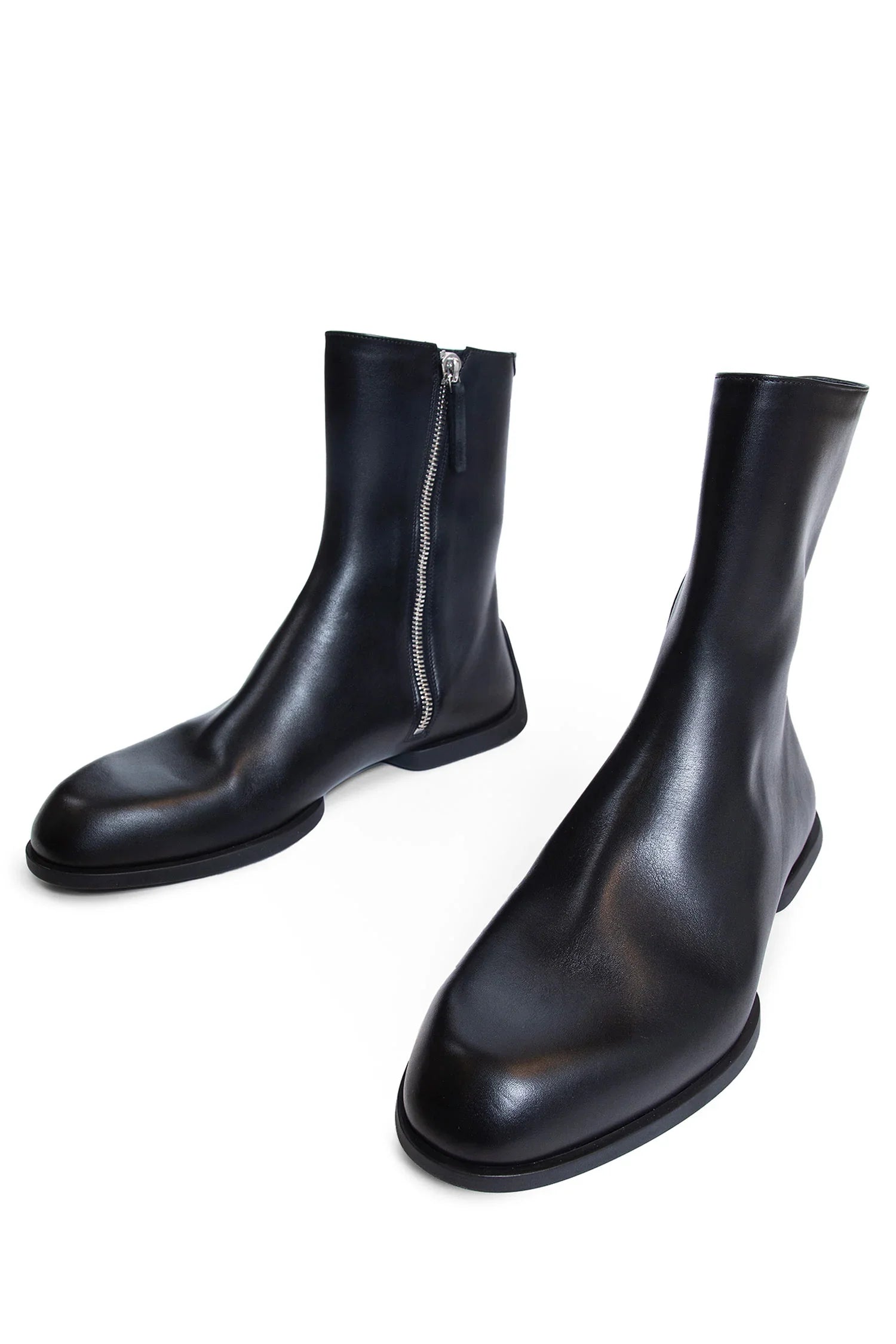 Leather Low Boots - Antonioli.eu