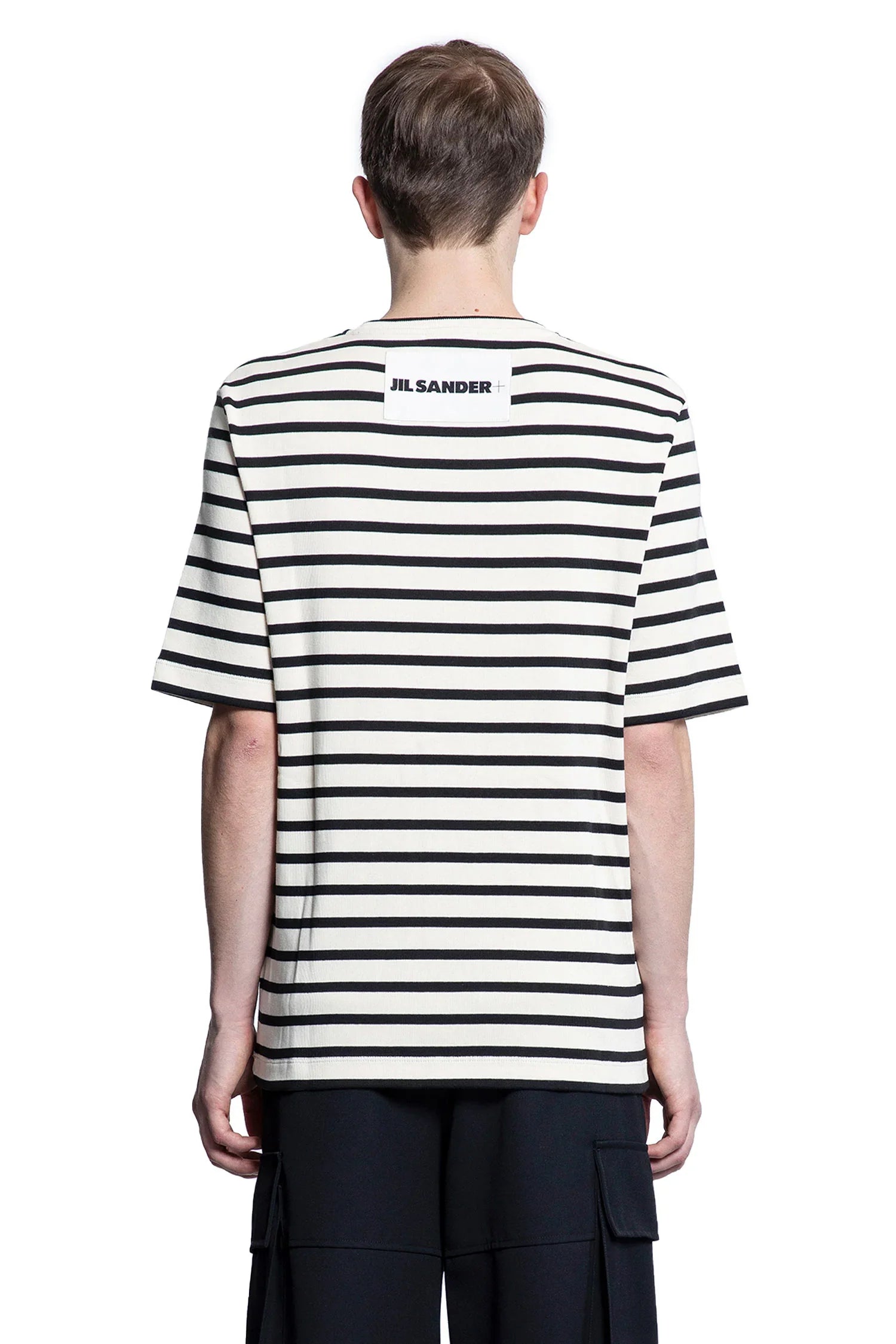 Cotton Jersey Stripe T-Shirt - Antonioli.eu