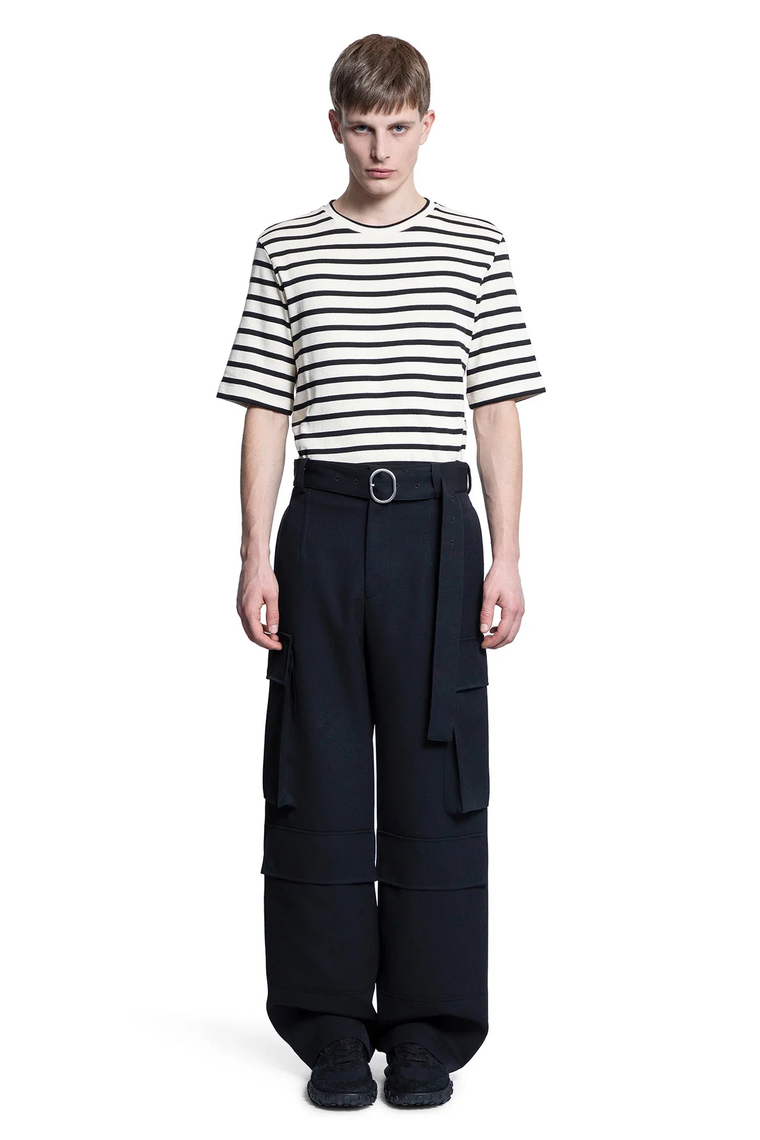 Cotton Jersey Stripe T-Shirt - Antonioli.eu