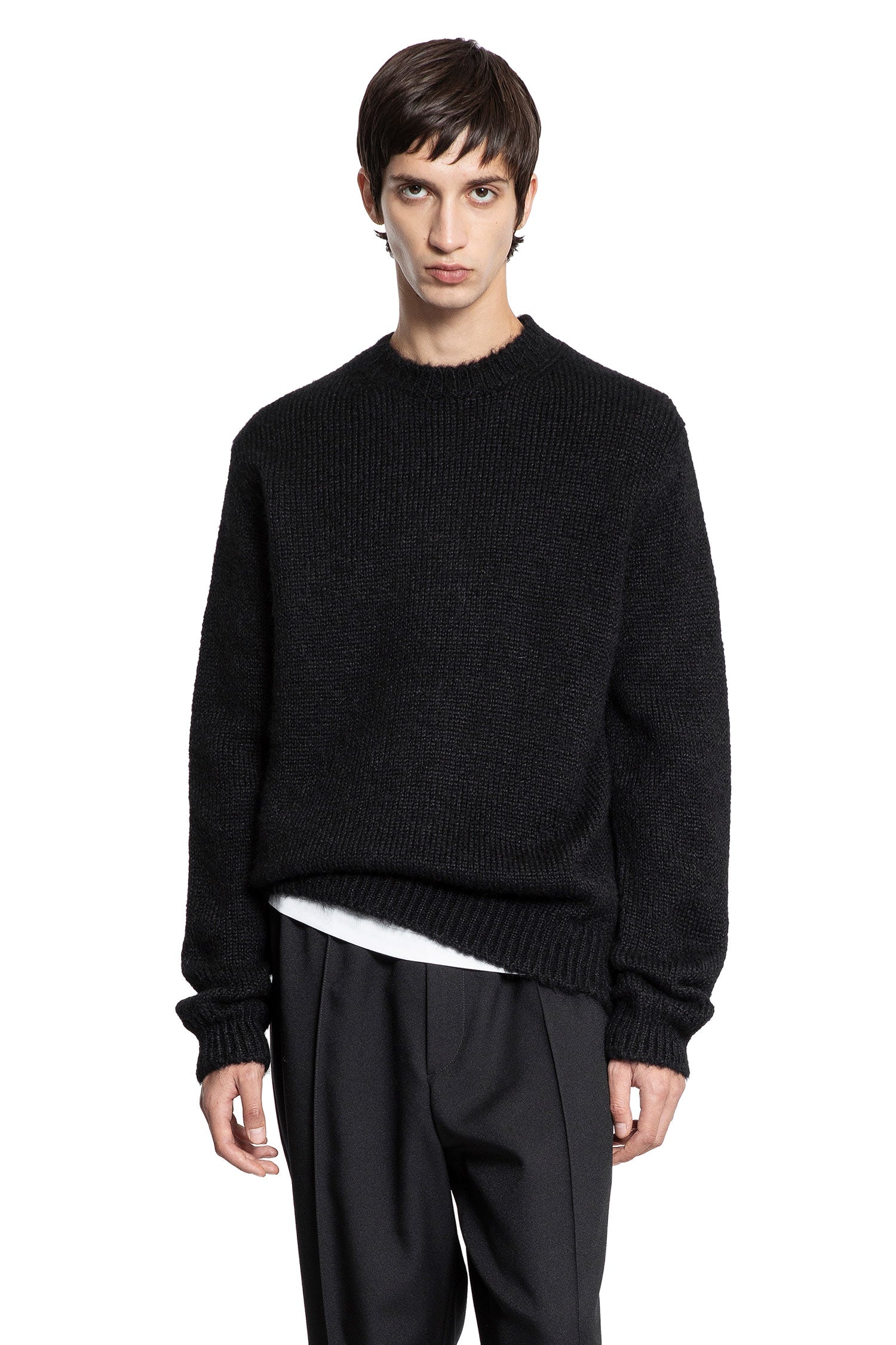 Midweight Alpaca Wool Sweater - Antonioli.eu