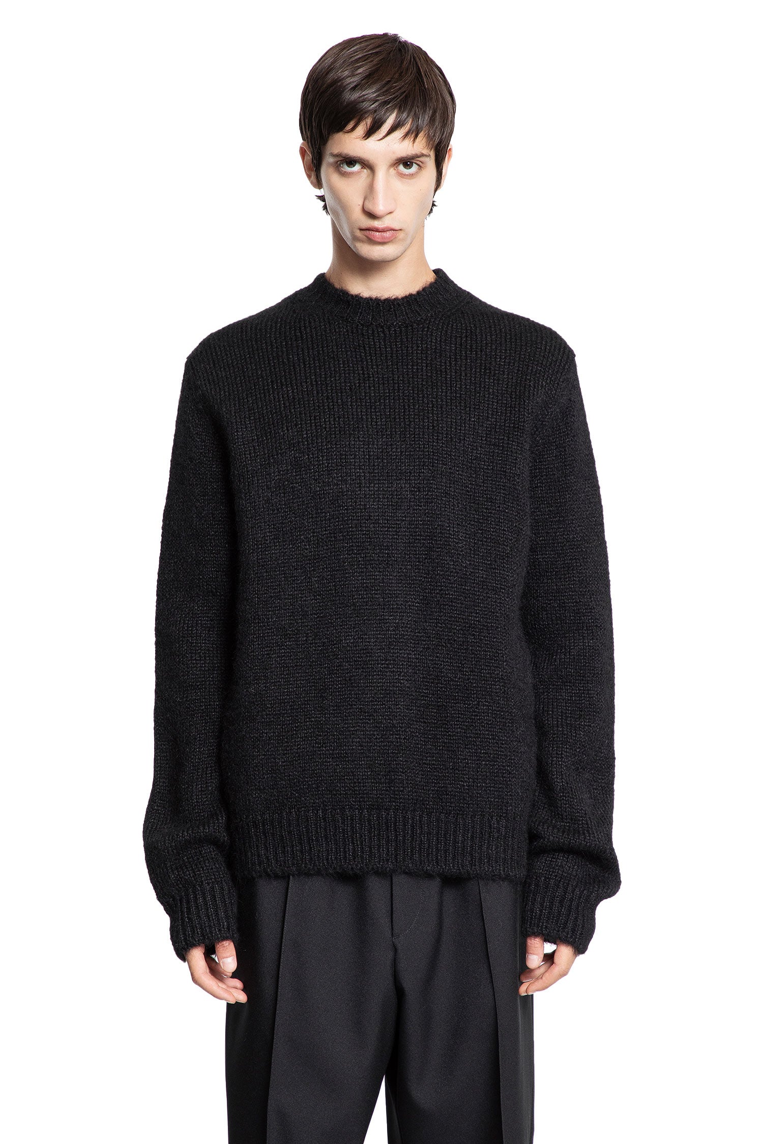 Midweight Alpaca Wool Sweater - Antonioli.eu
