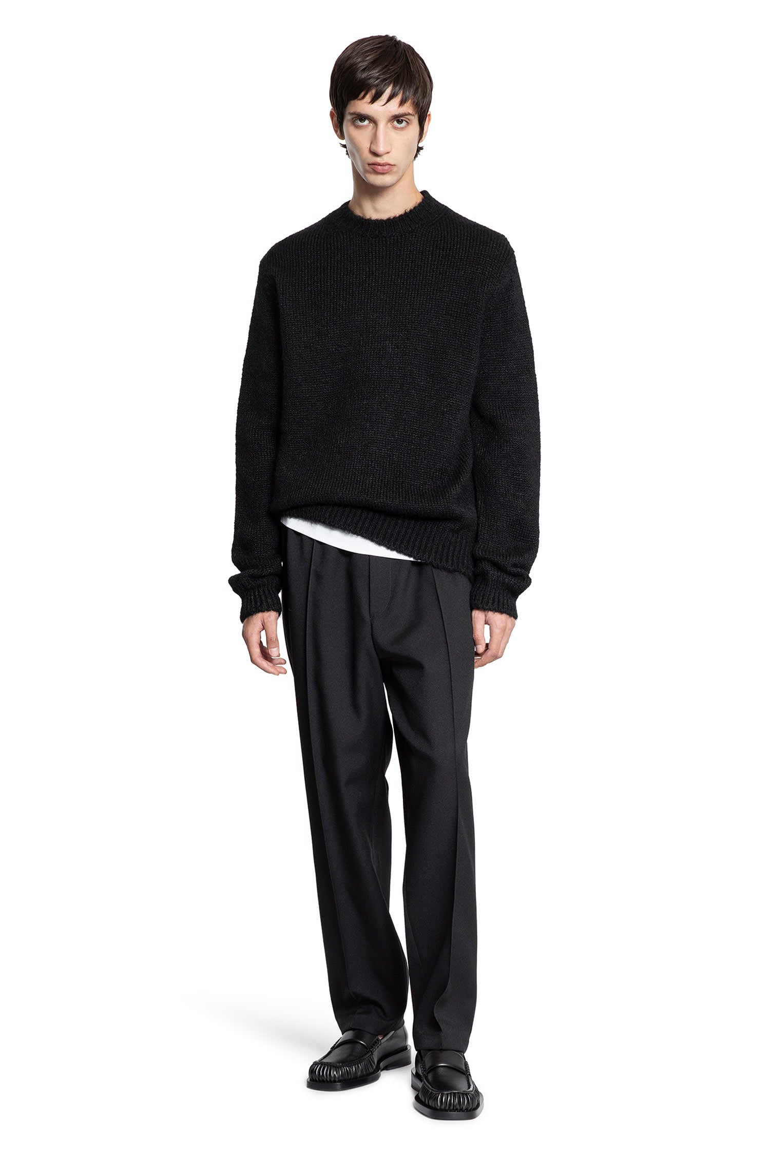 Midweight Alpaca Wool Sweater - Antonioli.eu