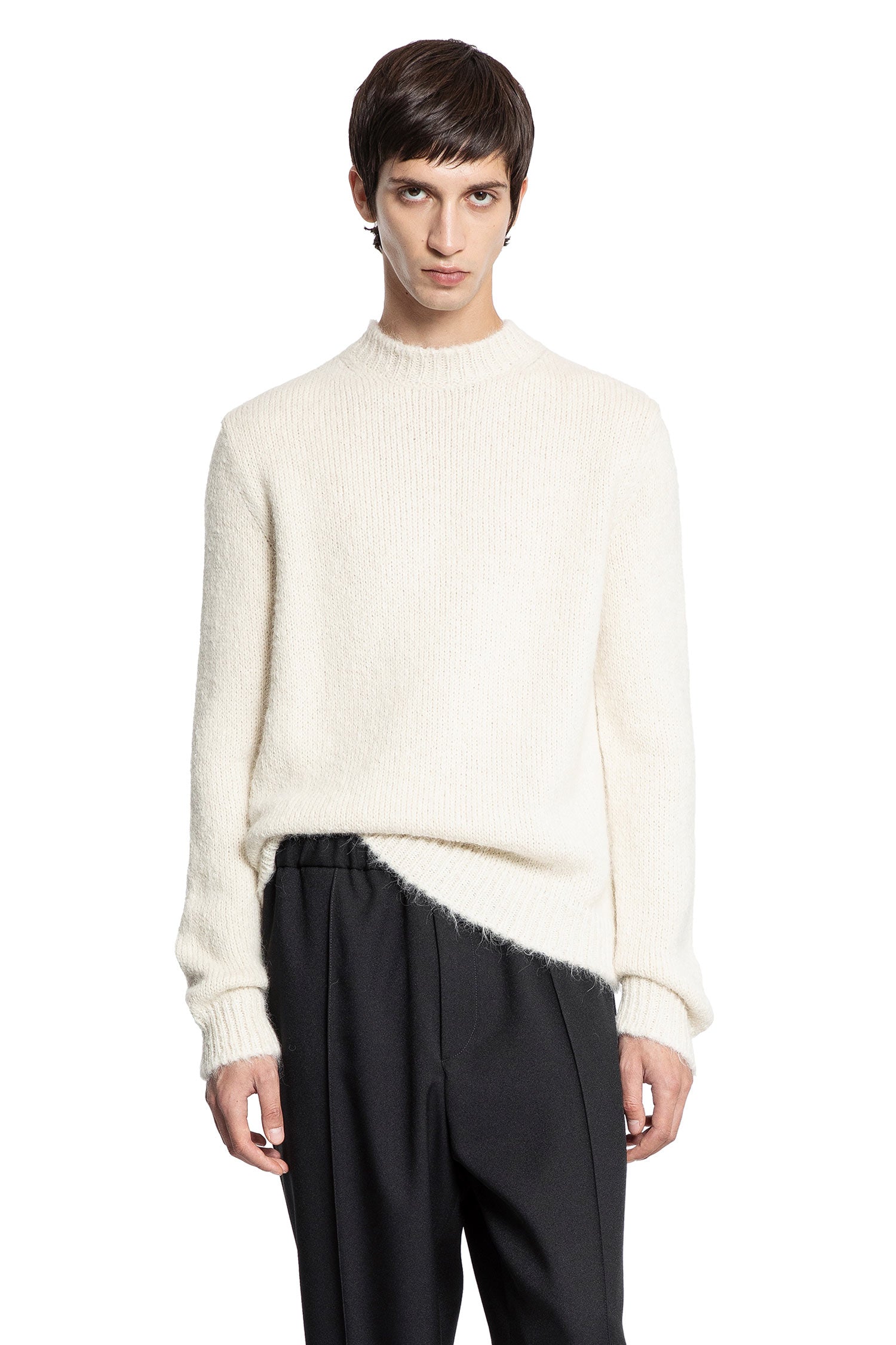Midweight Alpaca Wool Sweater - Antonioli.eu