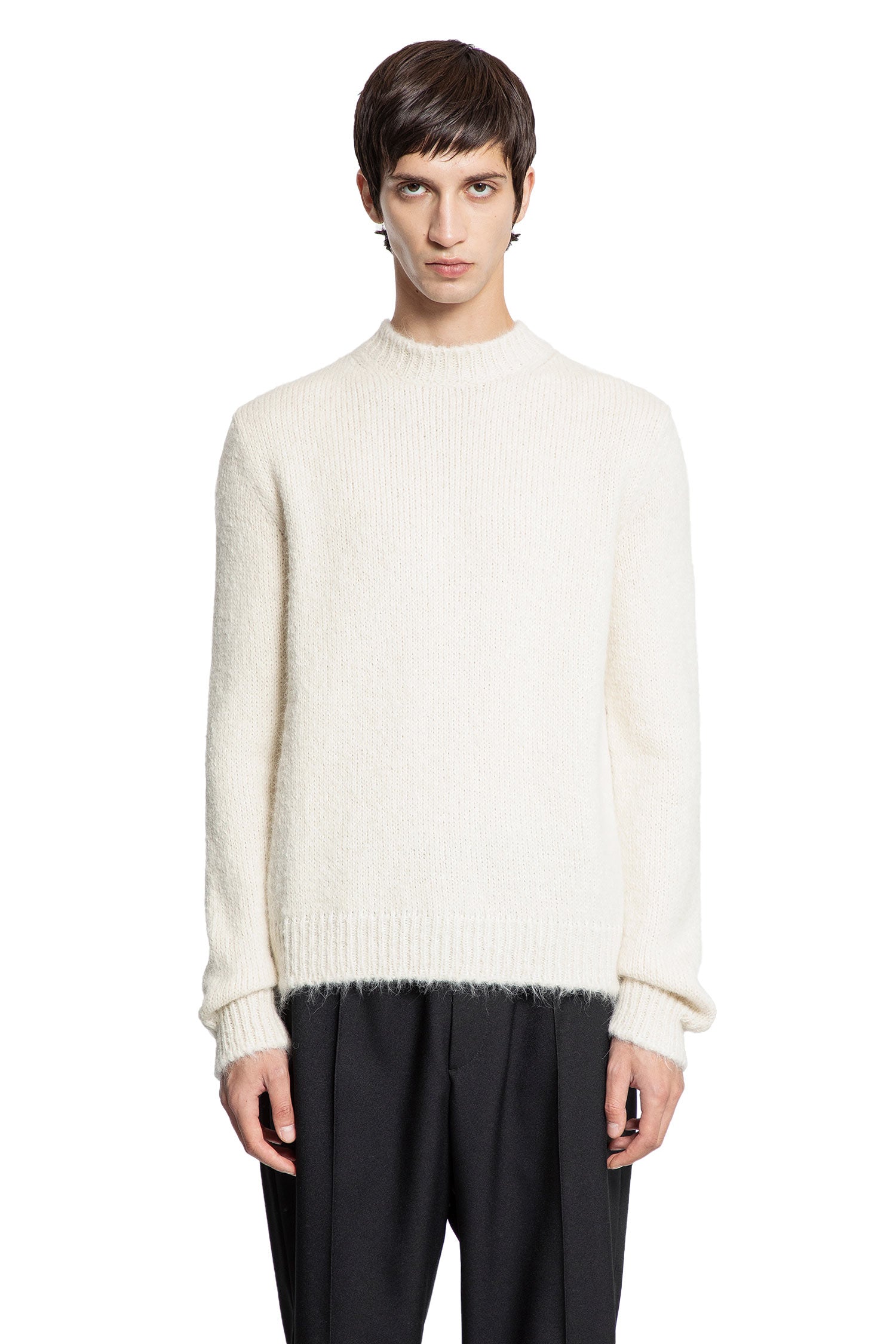 Midweight Alpaca Wool Sweater - Antonioli.eu