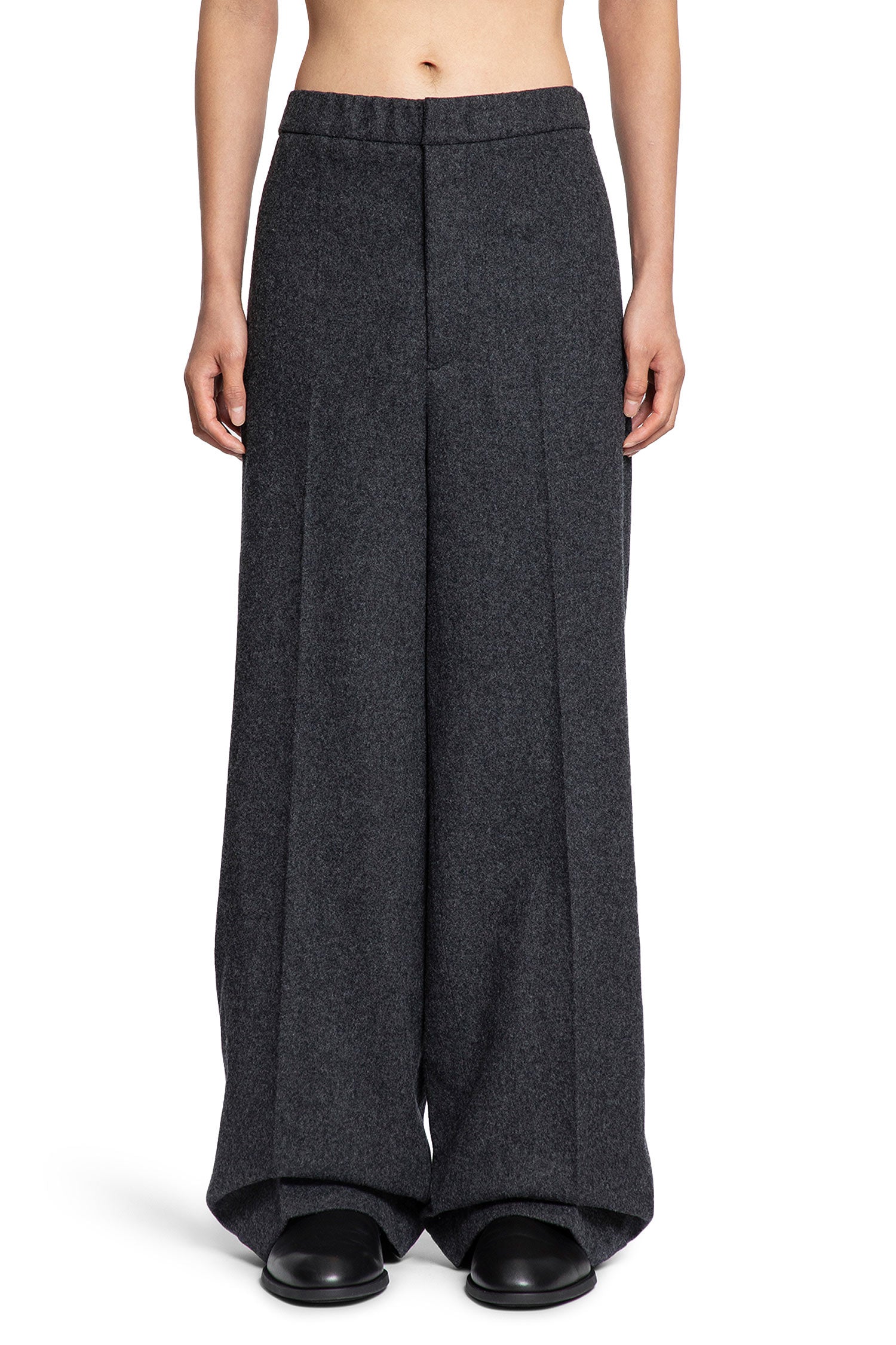 Wool Flannel Trousers - Antonioli.eu
