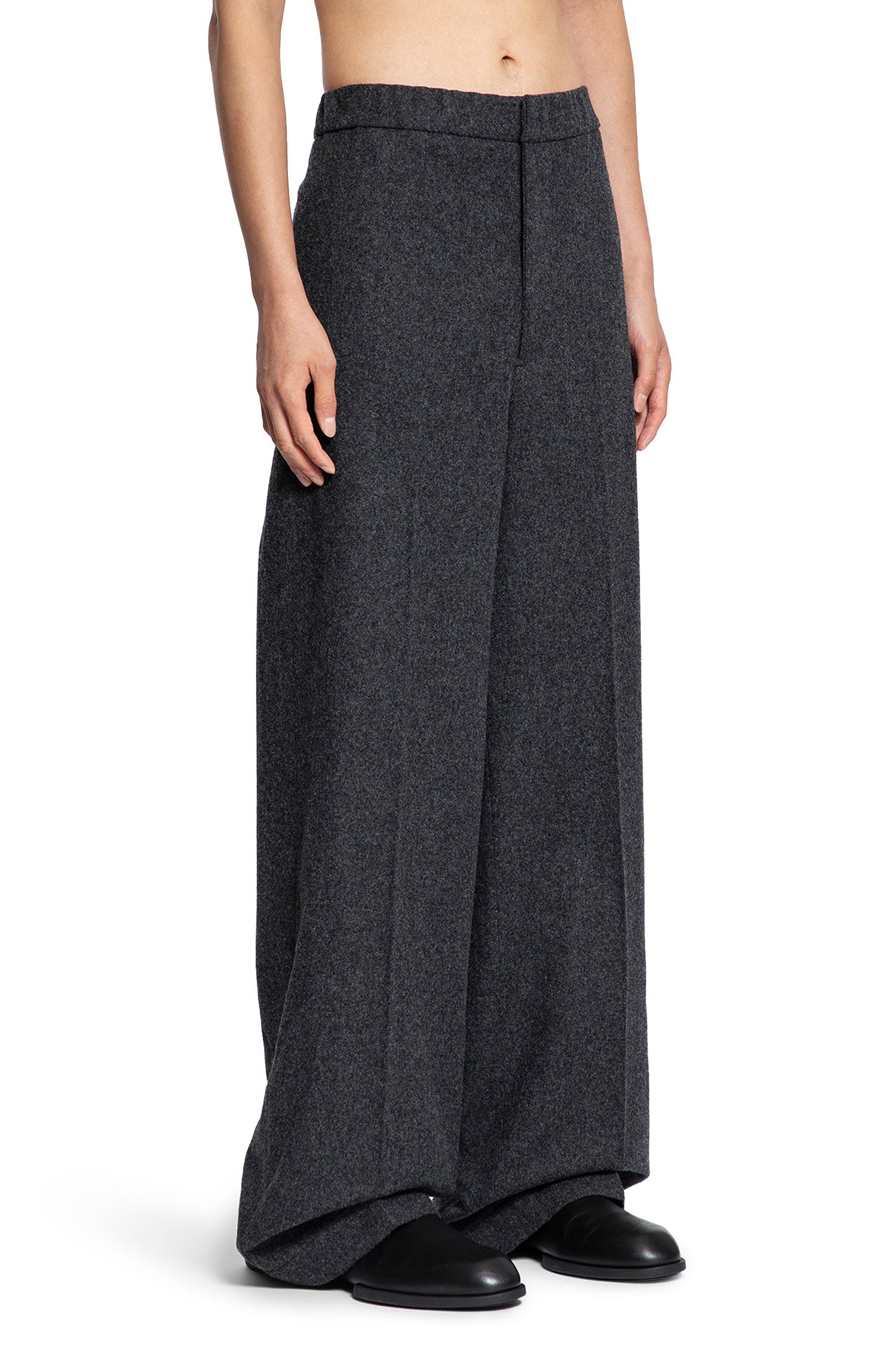 Wool Flannel Trousers - Antonioli.eu