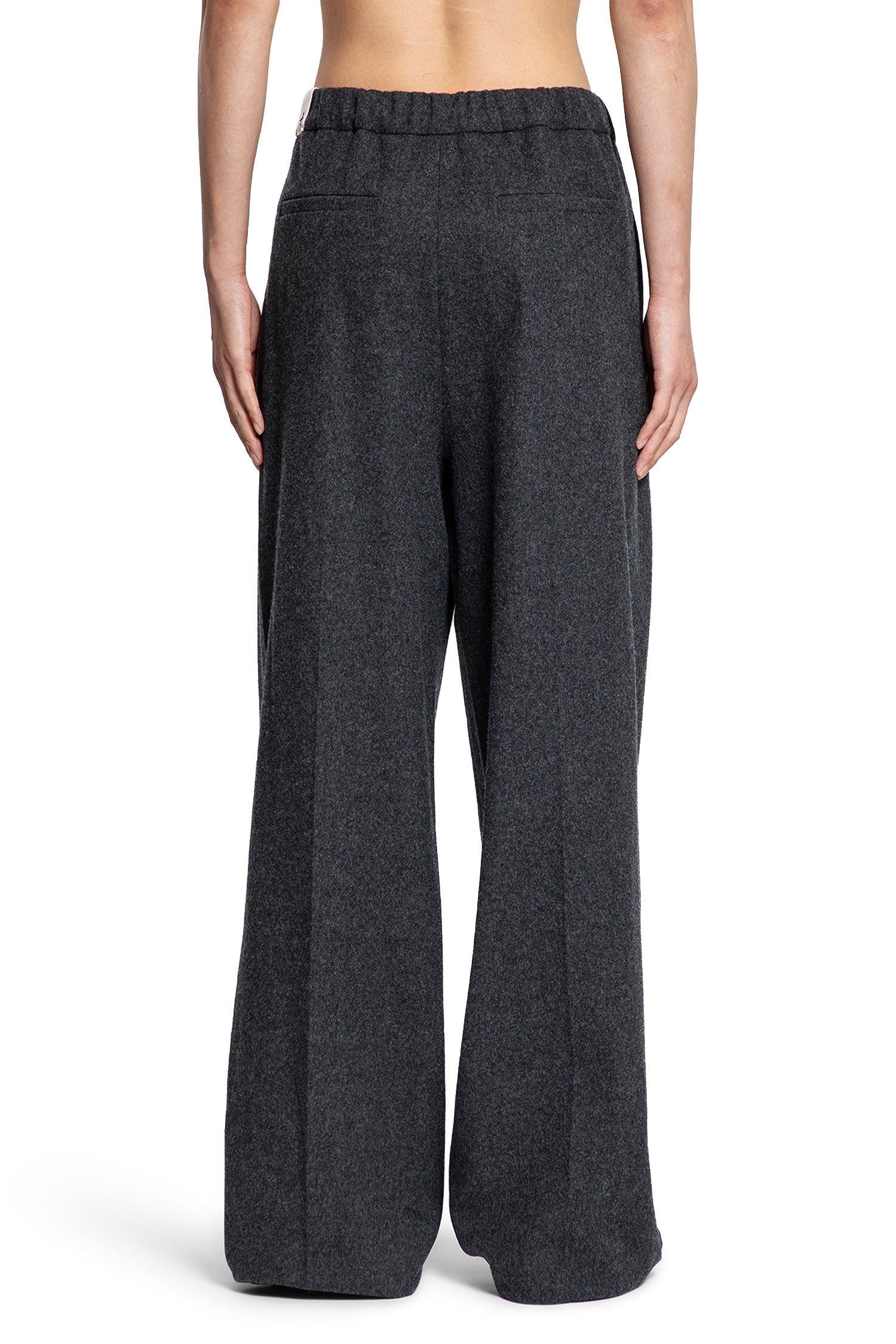 Wool Flannel Trousers - Antonioli.eu