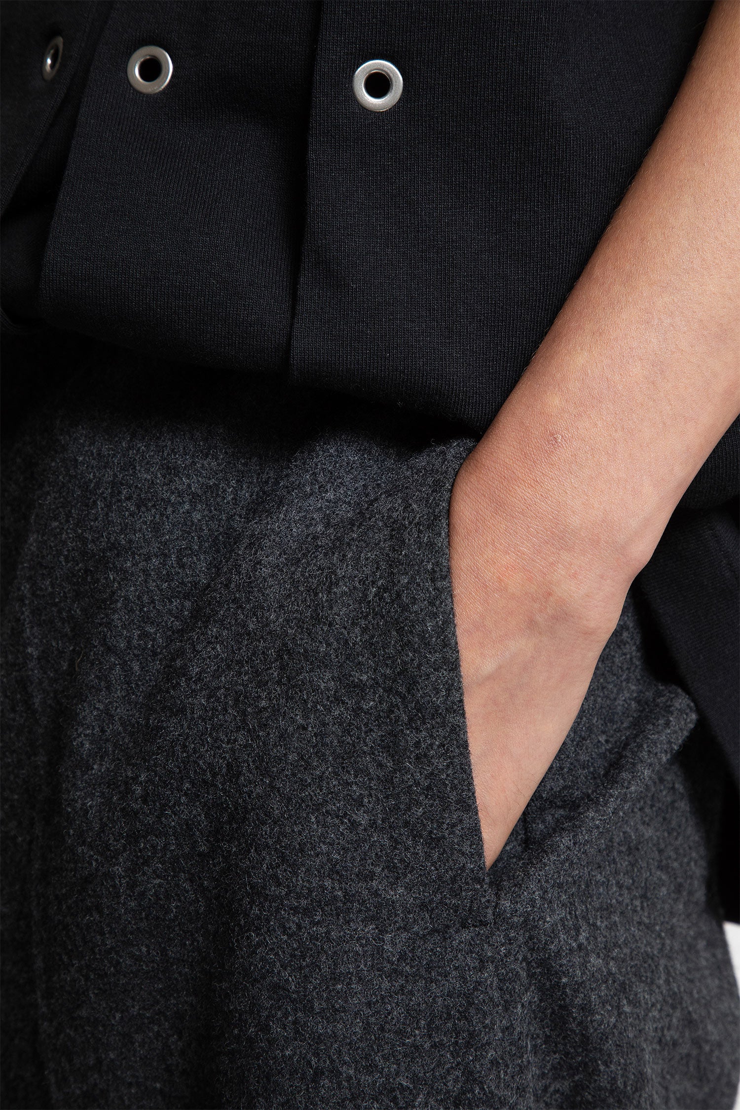 Wool Flannel Trousers - Antonioli.eu