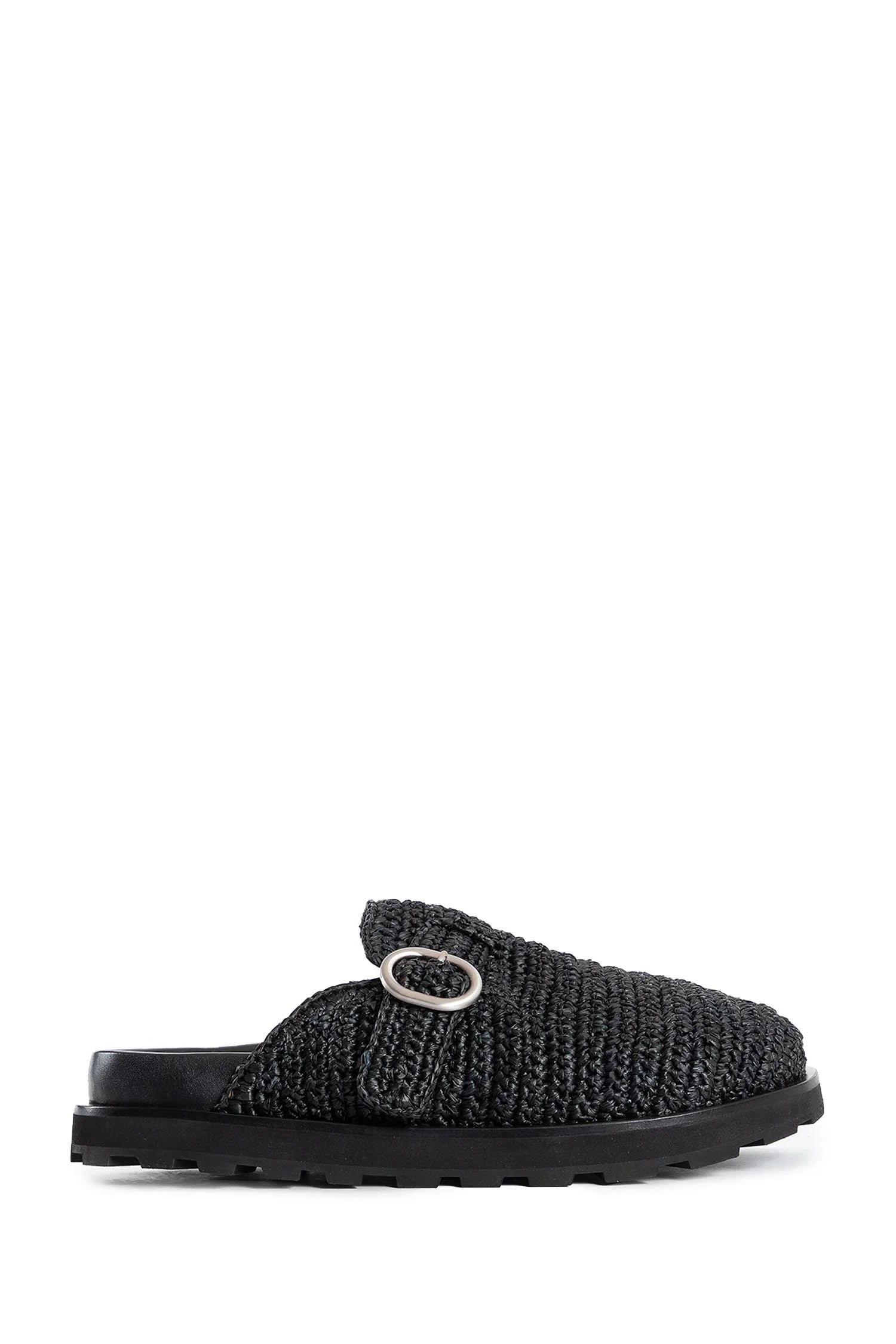 Raffia buckle clogs - Antonioli.eu