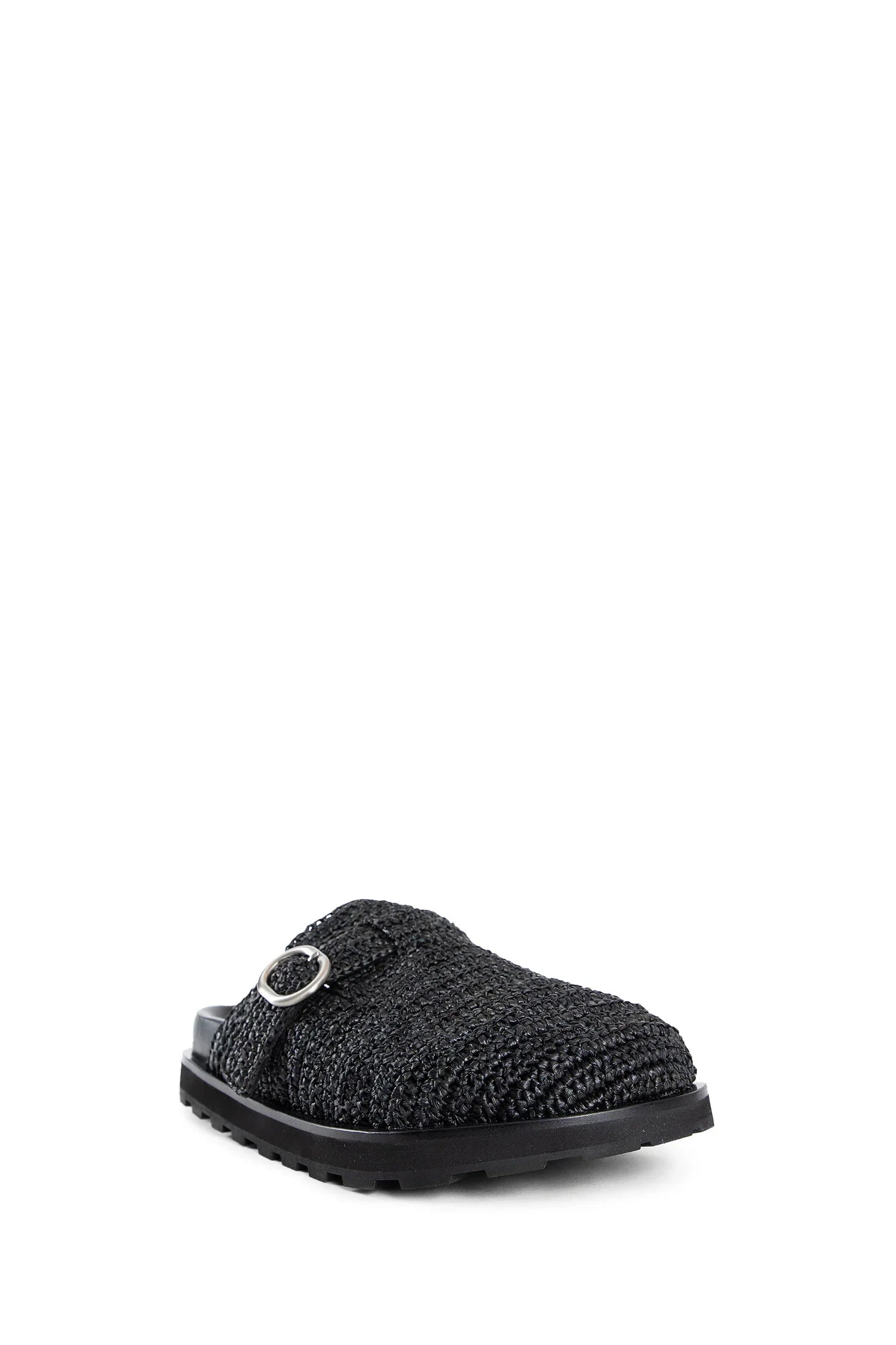 Raffia buckle clogs - Antonioli.eu