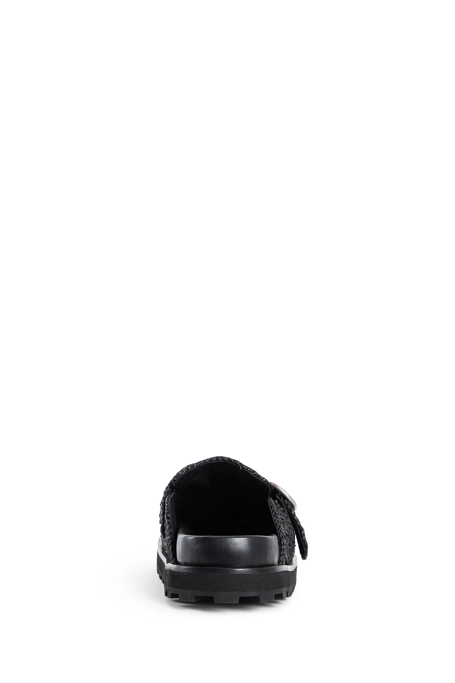 Raffia buckle clogs - Antonioli.eu