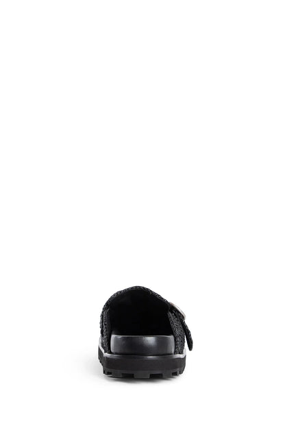 Raffia buckle clogs - Antonioli.eu