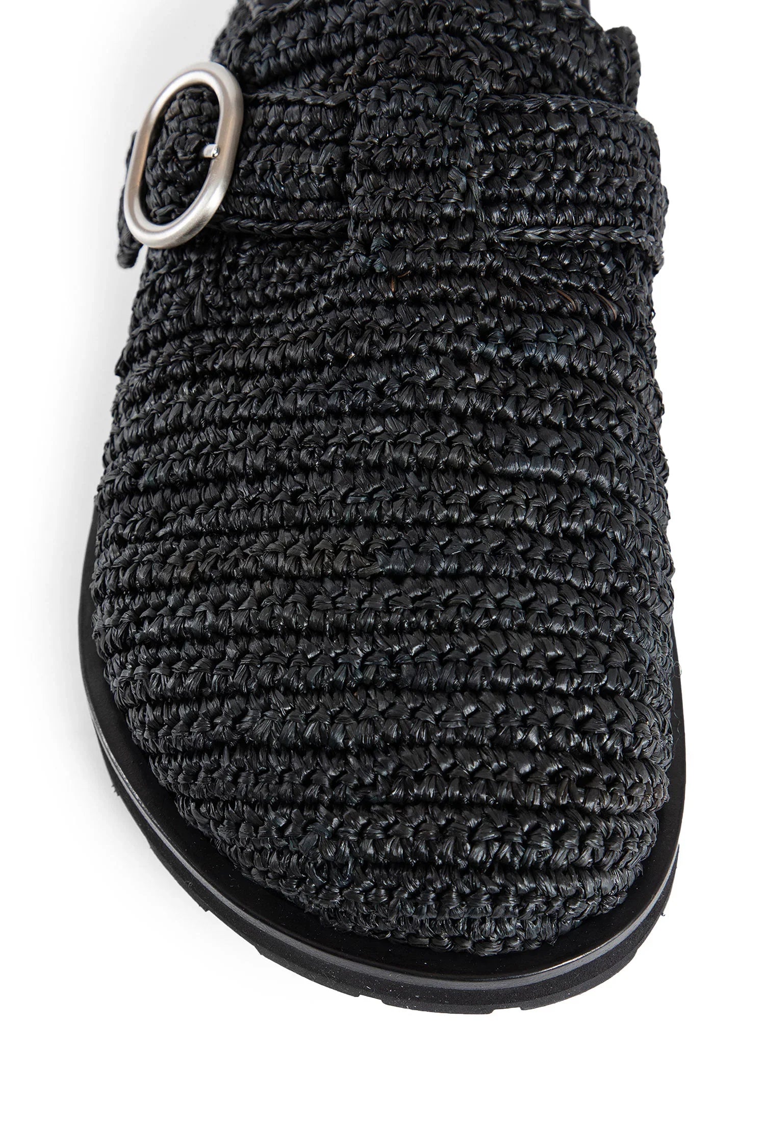 Raffia buckle clogs - Antonioli.eu