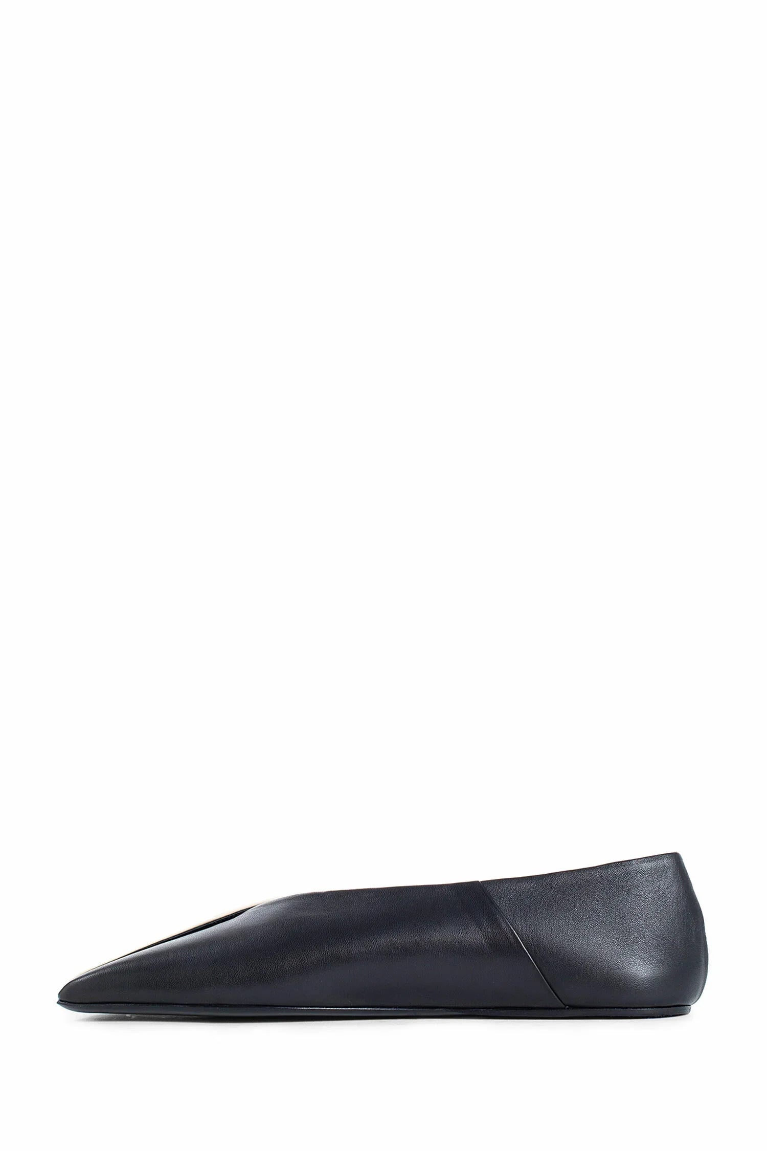 JIL SANDER WOMAN BLACK&WHITE FLATS - Antonioli.eu