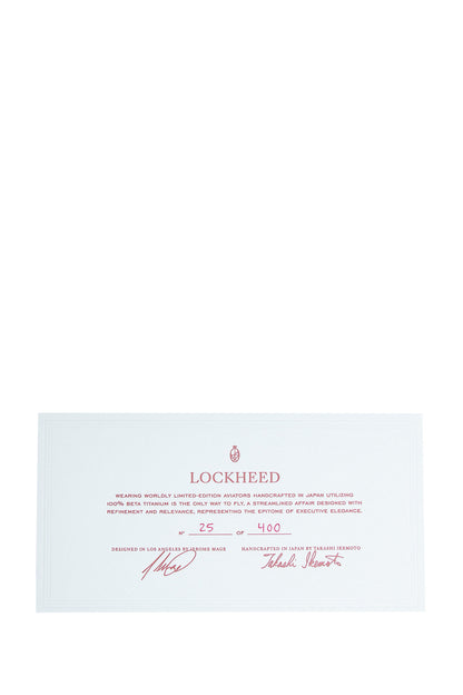 Lockheed Sunglasses - Antonioli.eu