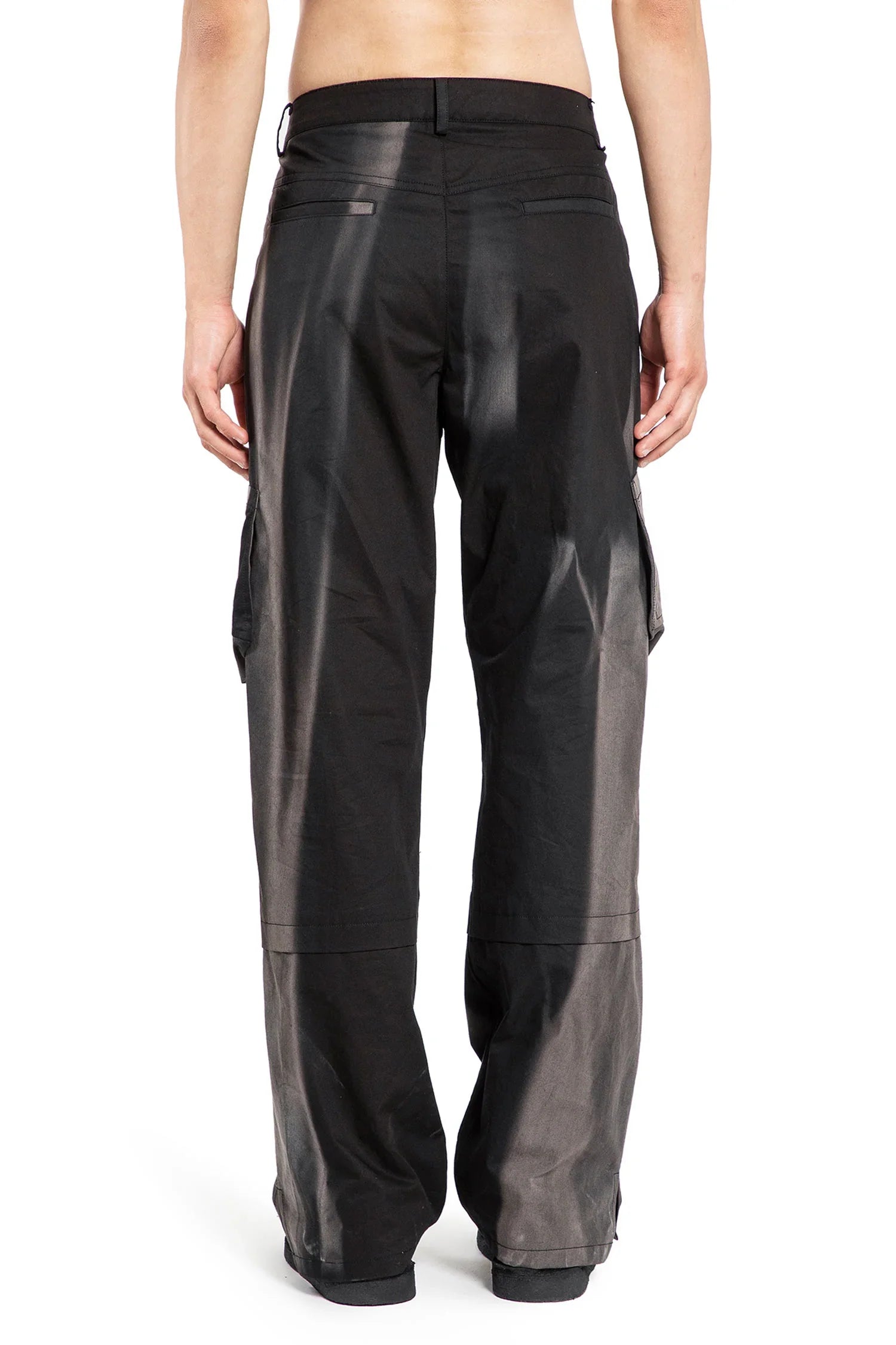 Sunbleached Draped Pocket Trousers - Antonioli.eu