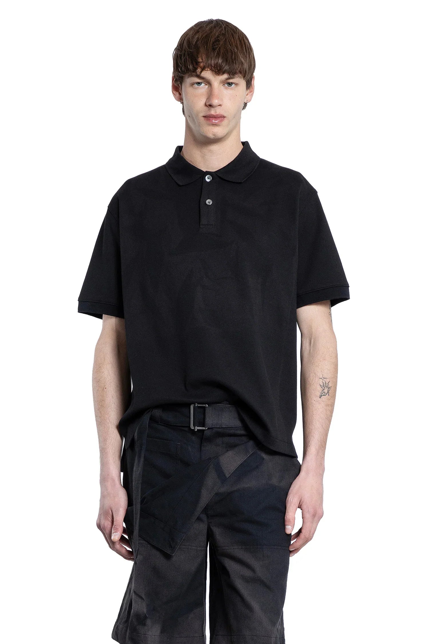 JIYONGKIM MAN BLACK T-SHIRTS & TANK TOPS - Antonioli.eu