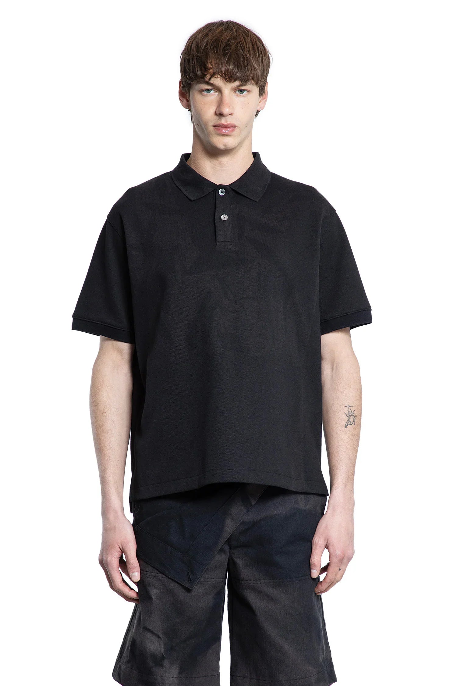 JIYONGKIM MAN BLACK T-SHIRTS & TANK TOPS - Antonioli.eu
