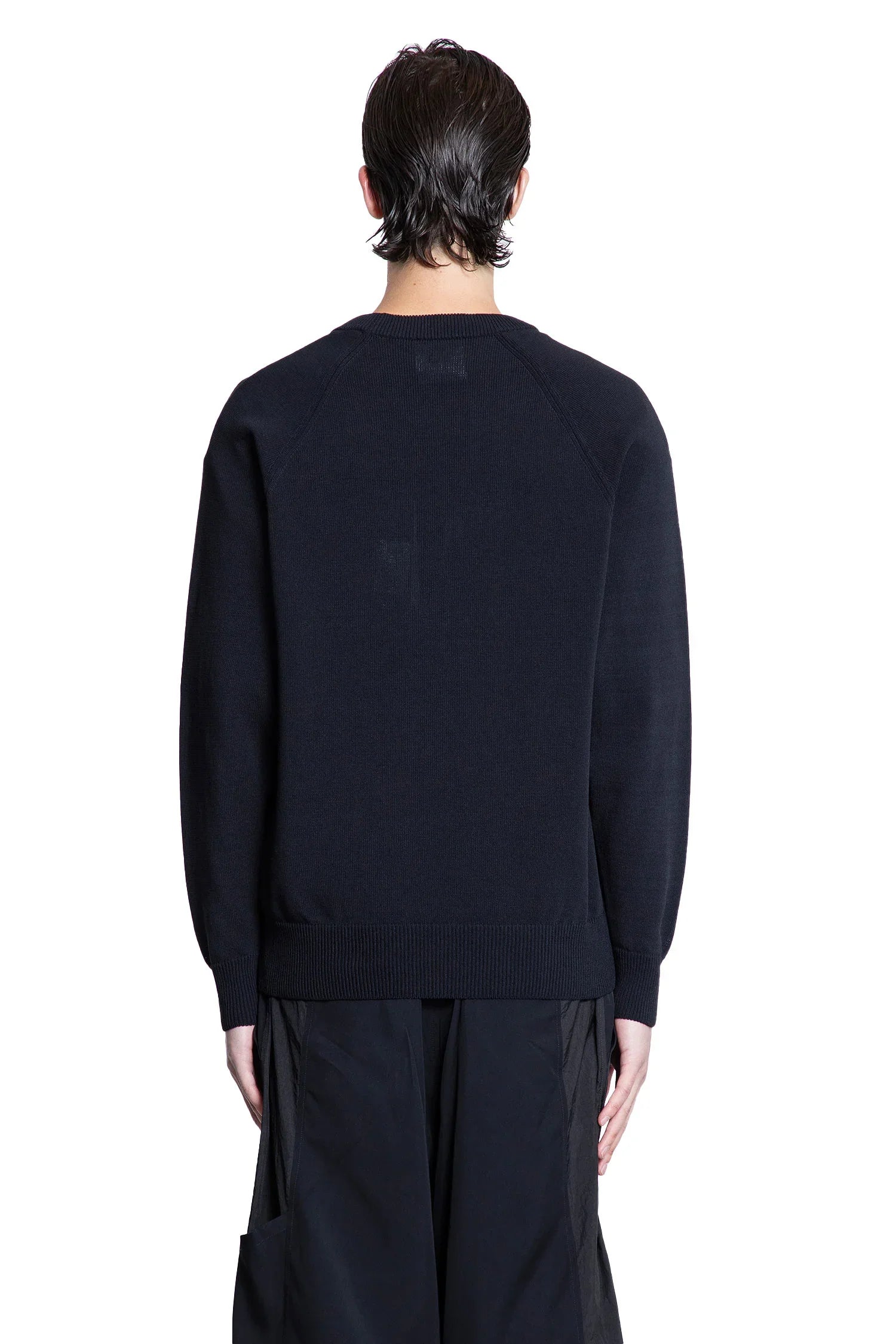 Frayed Logo Sweater - Antonioli.eu