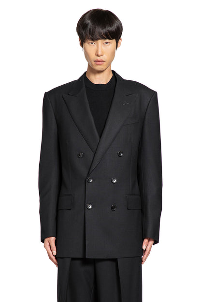 Double-Breasted Blazer in Broken Twill - Antonioli.eu