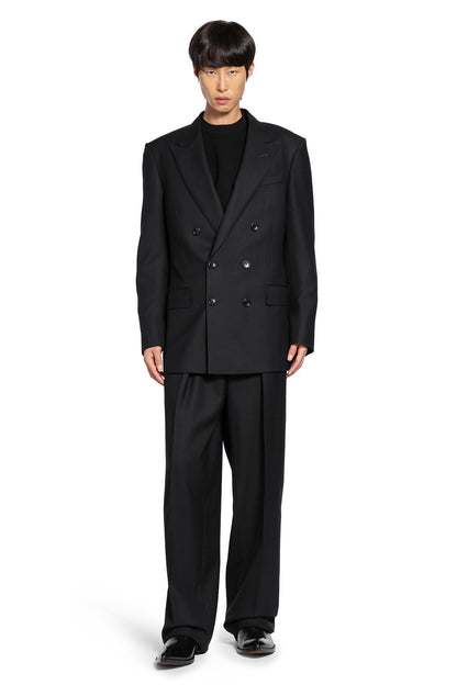 Double-Breasted Blazer in Broken Twill - Antonioli.eu