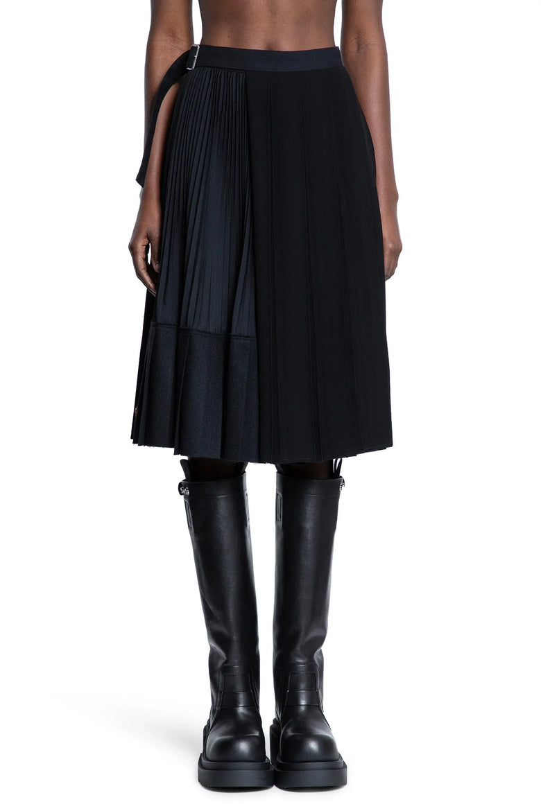 Spliced Pleated skirt - Antonioli.eu