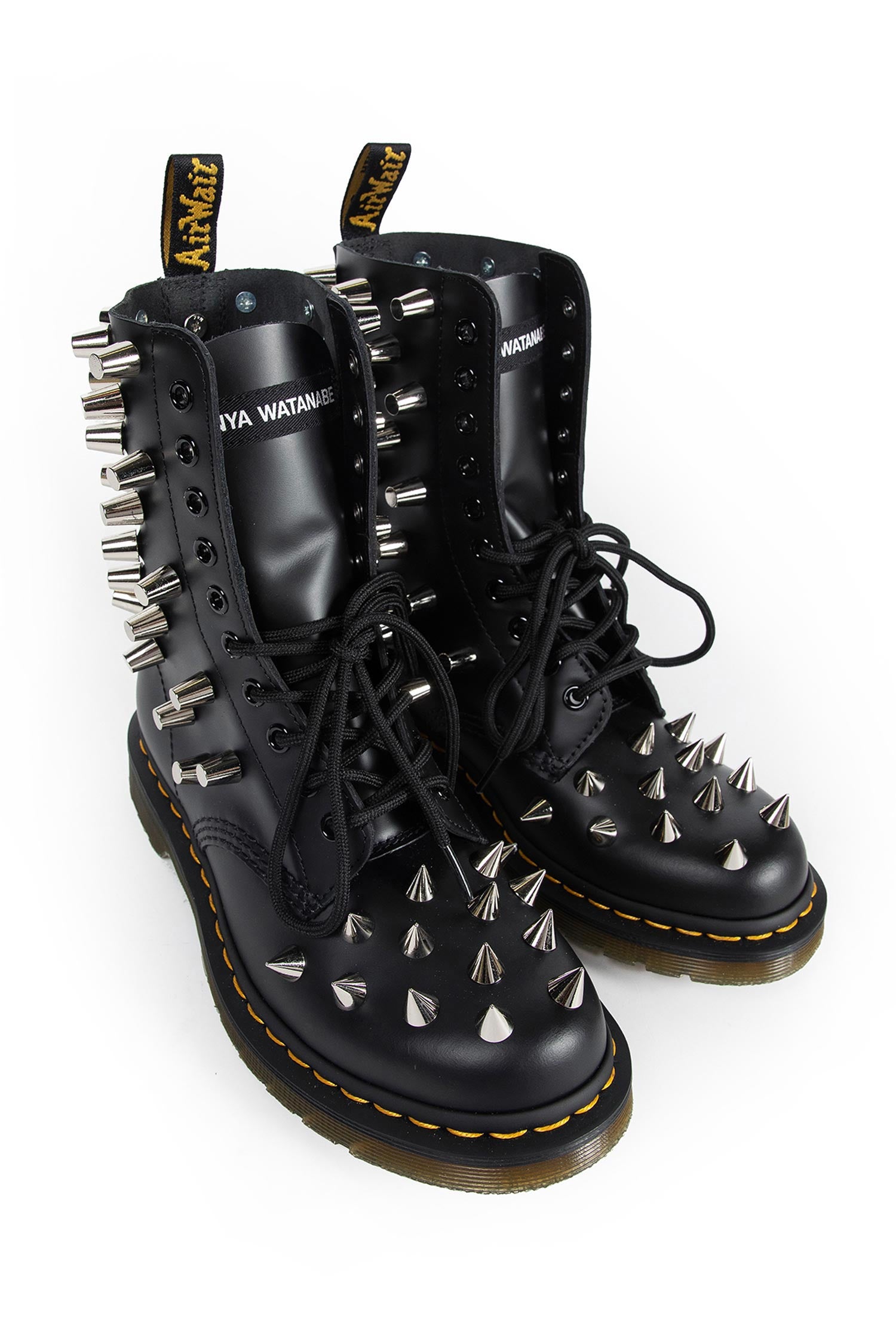 Dr. Martens Leather Lace-Up Boots
