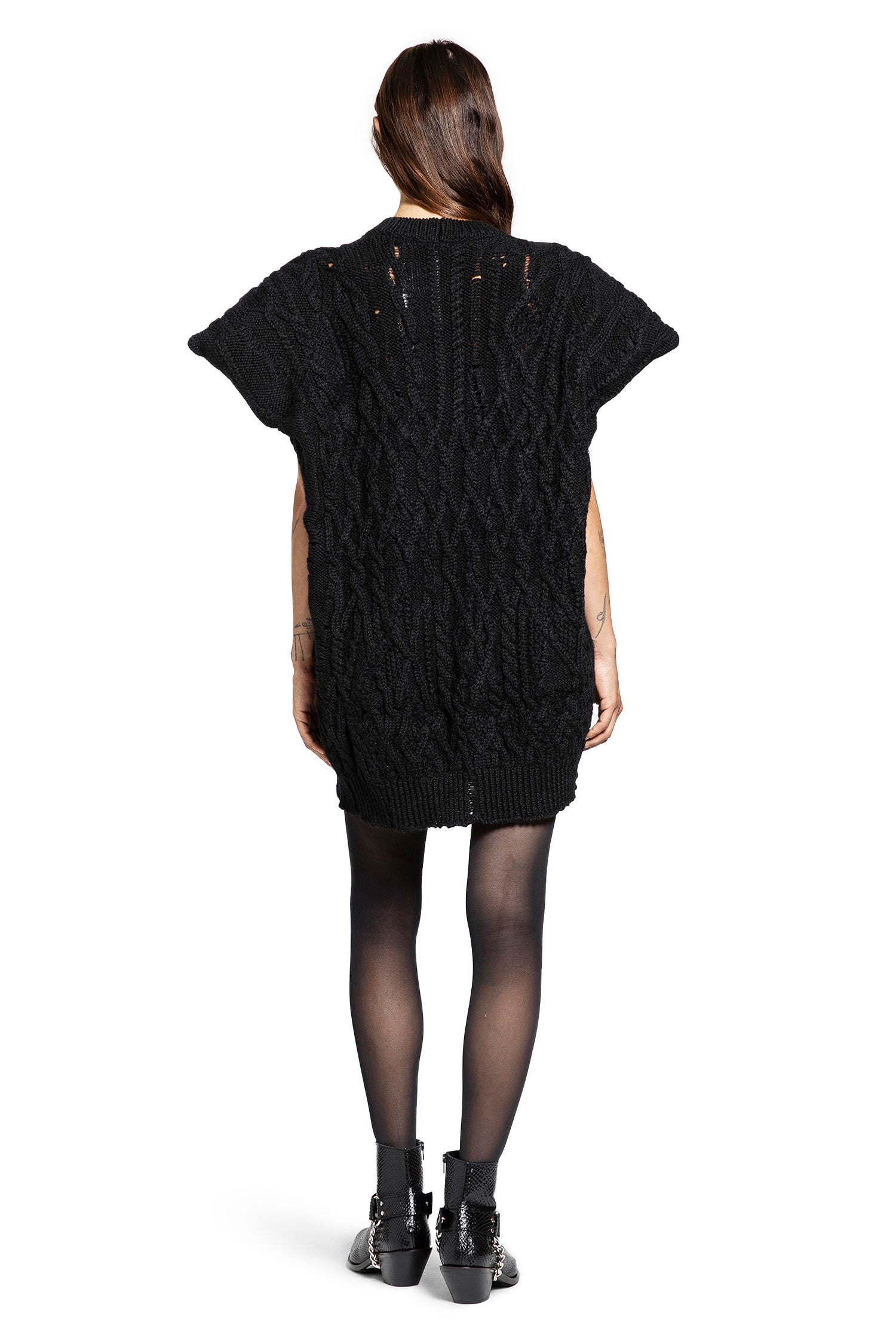 Mini Dress in Jacquard Knit