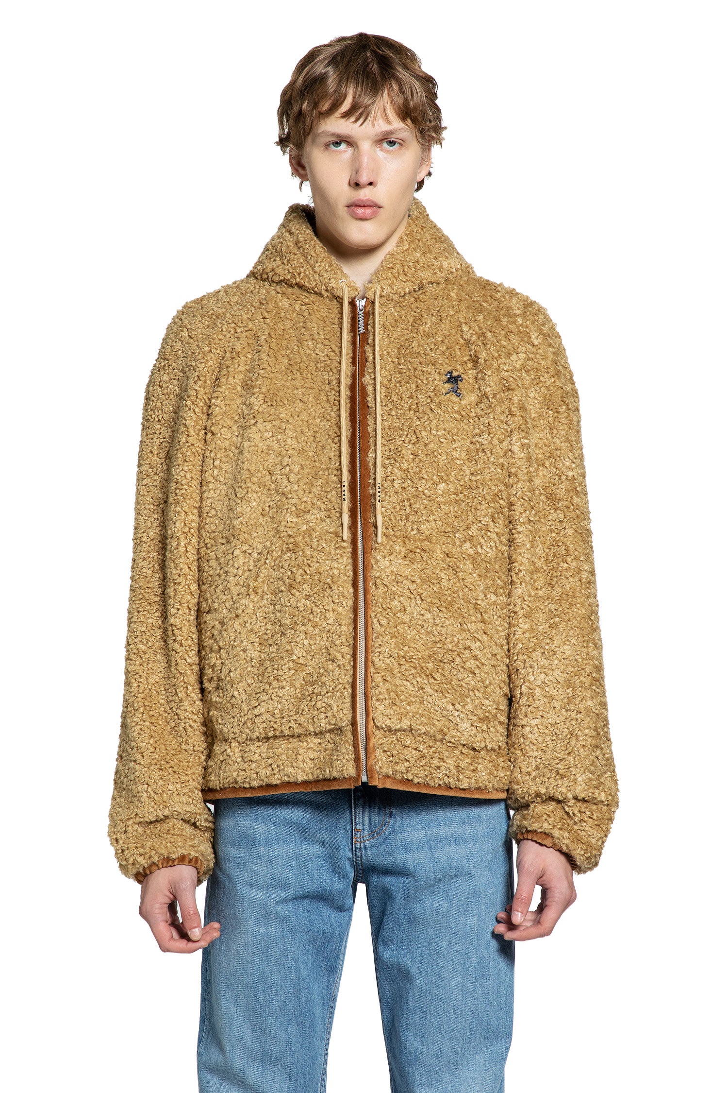 MARNI MAN BEIGE JACKETS
