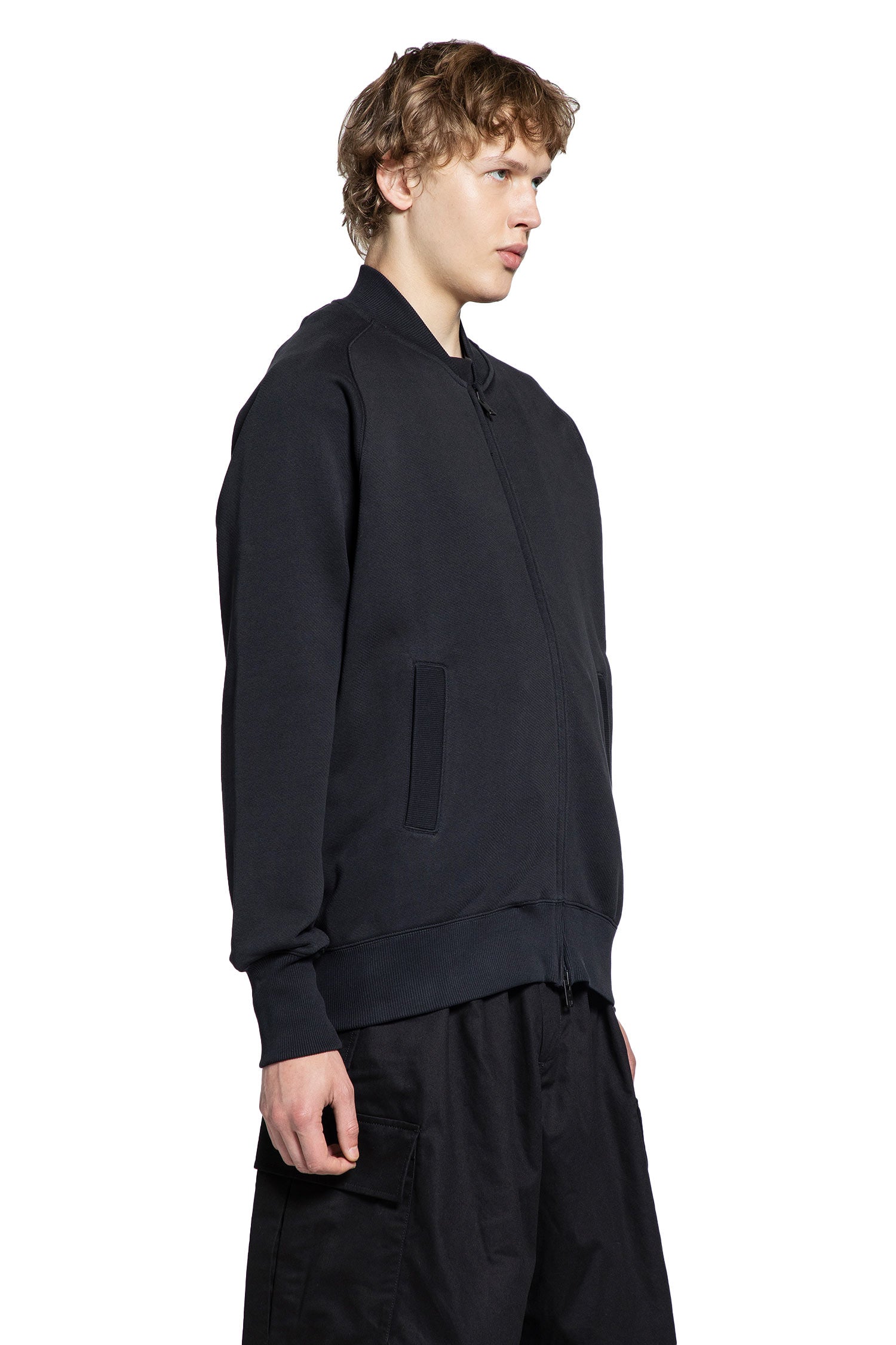 Y-3 MAN BLACK SHIRTS