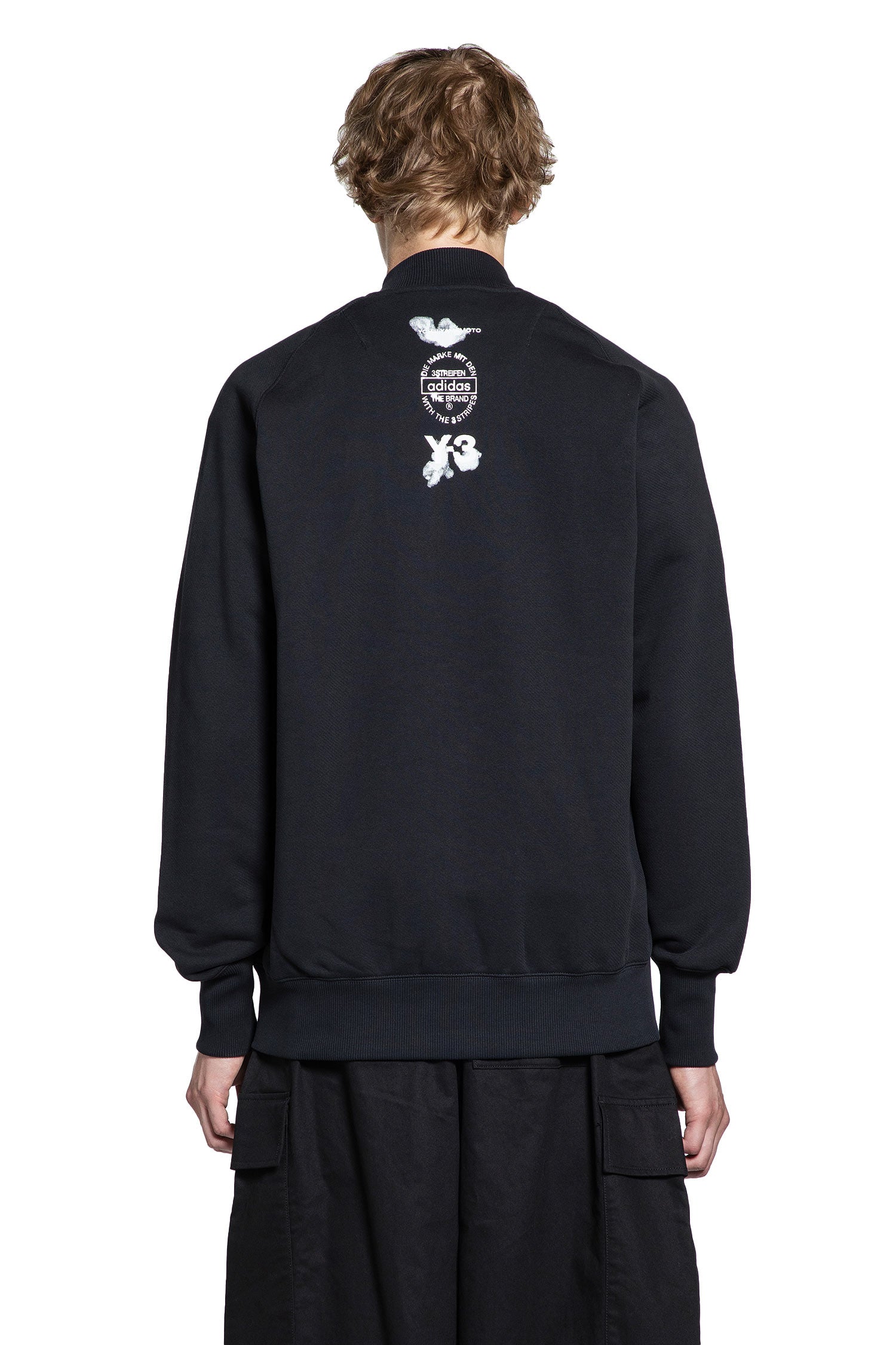 Y-3 MAN BLACK SHIRTS