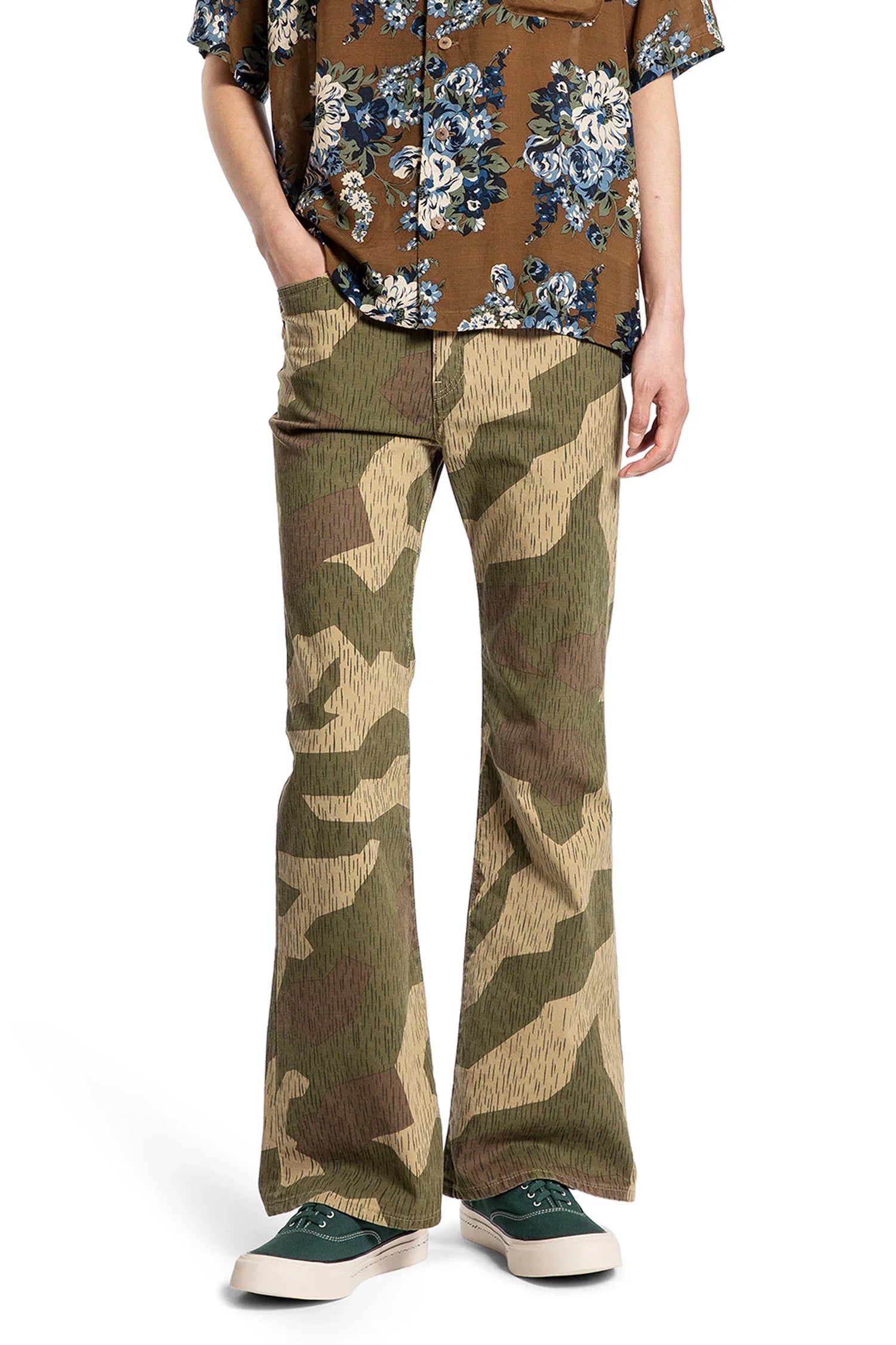 KAPITAL MAN GREEN JEANS - Antonioli.eu
