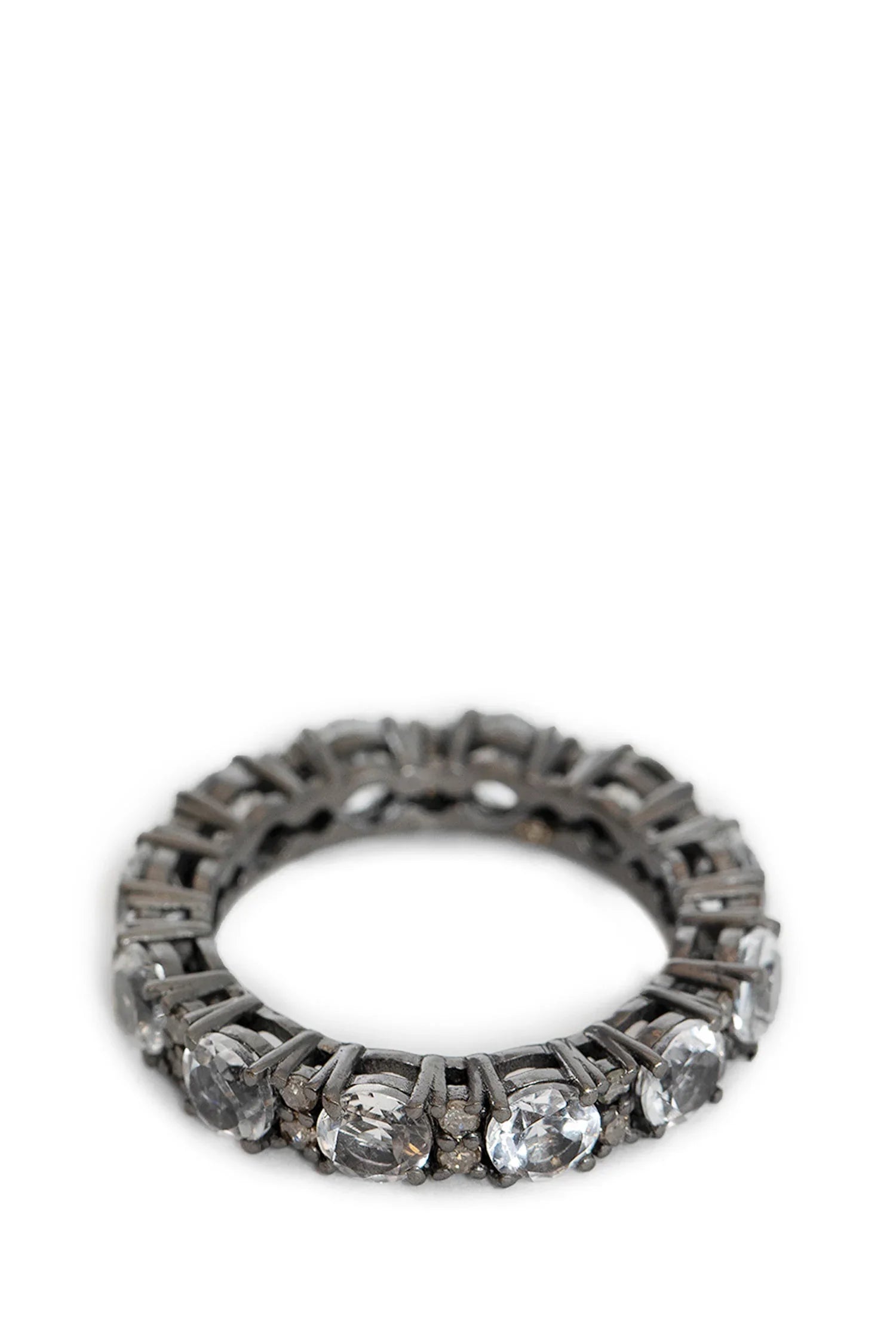 K- 49 Shama Topaz and Diamond Band Ring - Antonioli.eu