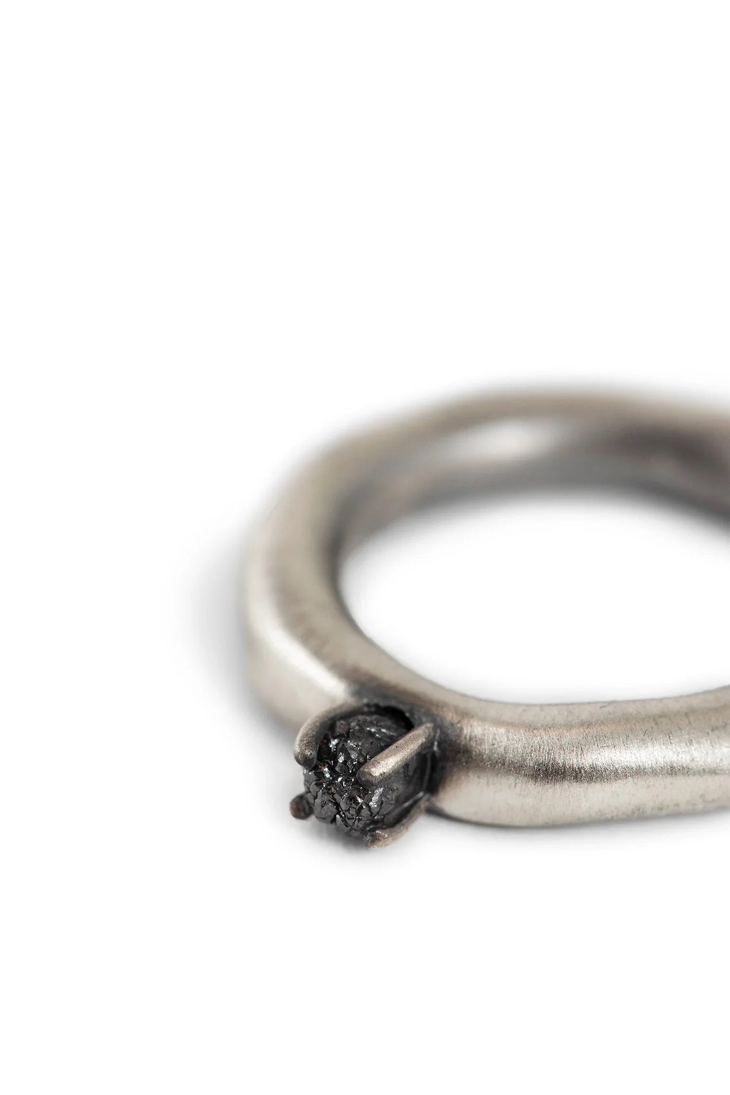 K- 56 Eta Raw Uncut Diamond Ring - Antonioli.eu