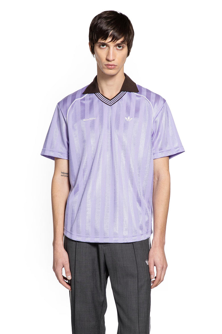ADIDAS MAN PURPLE T-SHIRTS & TANK TOPS