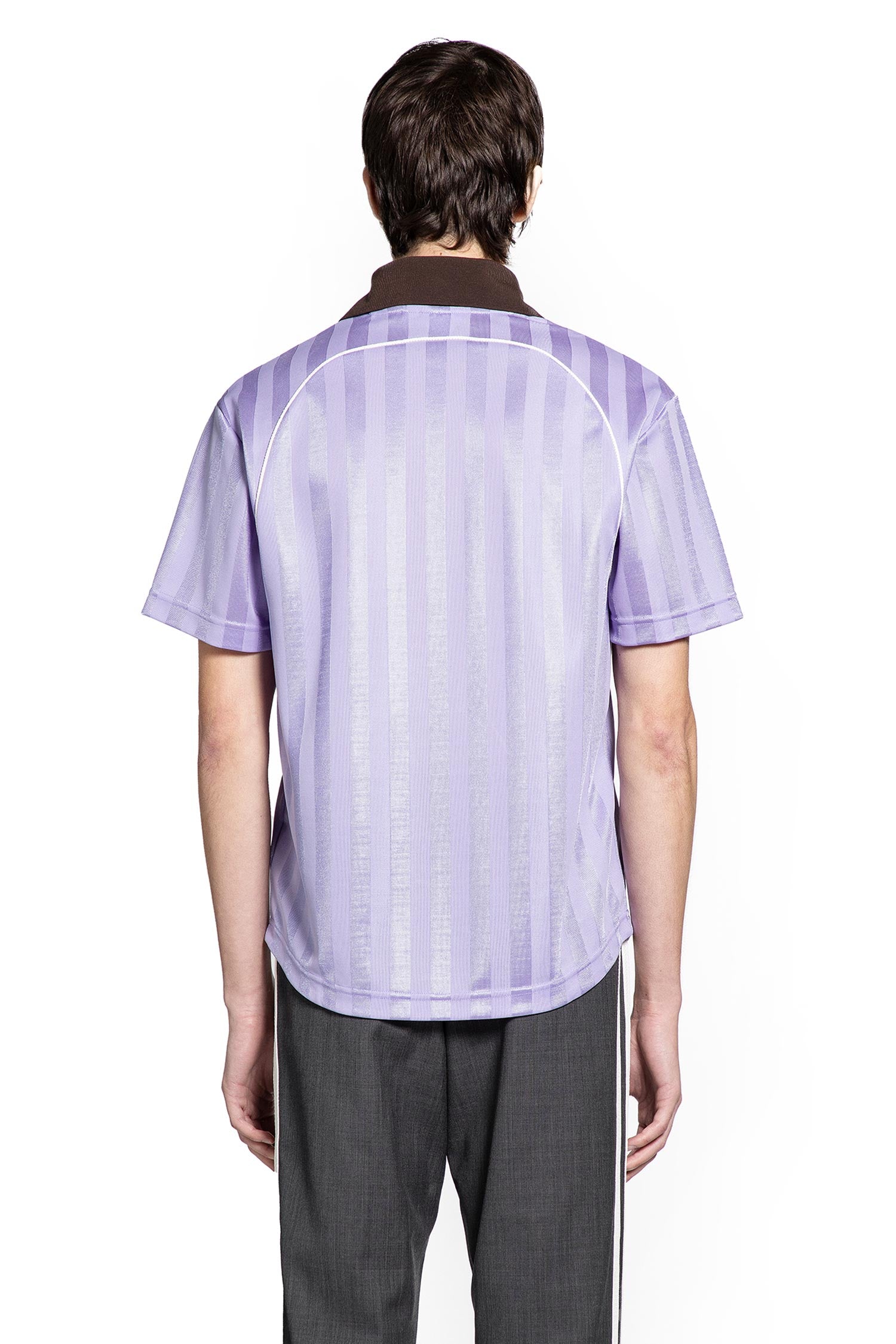 ADIDAS MAN PURPLE T-SHIRTS & TANK TOPS