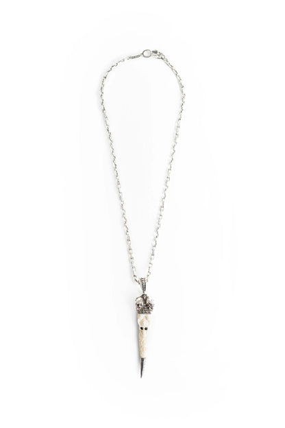 Pendant Skull Kannibal Horn Necklace - Antonioli.eu