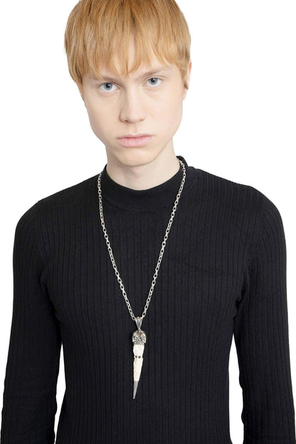 Pendant Skull Kannibal Horn Necklace - Antonioli.eu