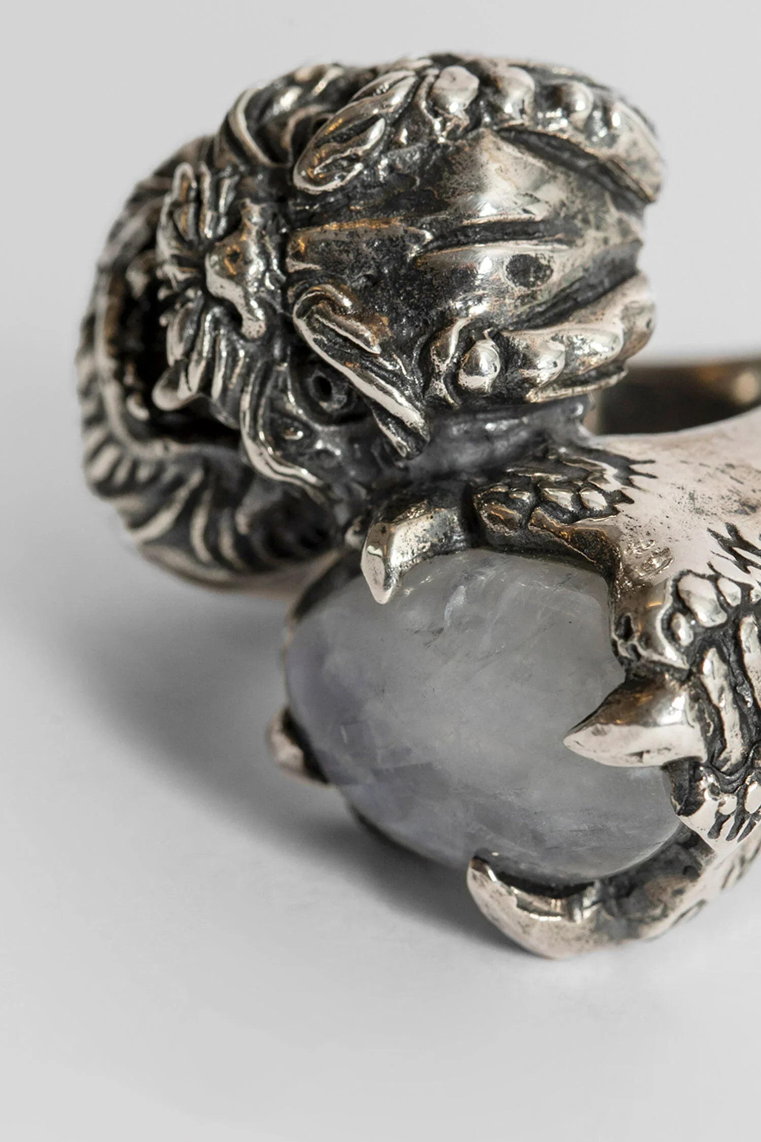 Moonstone Dragon Ring - Antonioli.eu