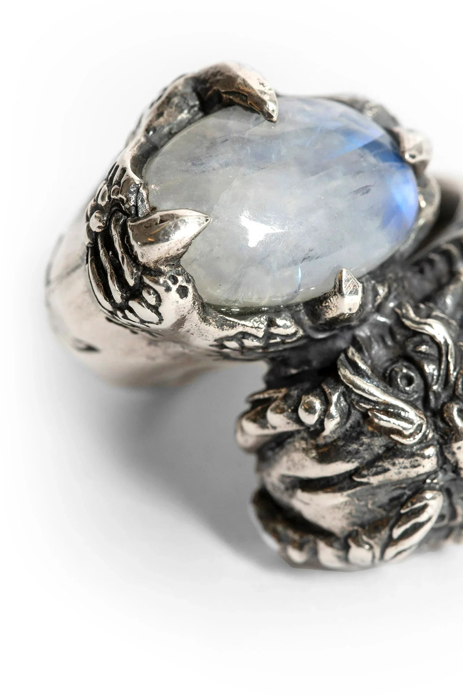 Moonstone Dragon Ring - Antonioli.eu