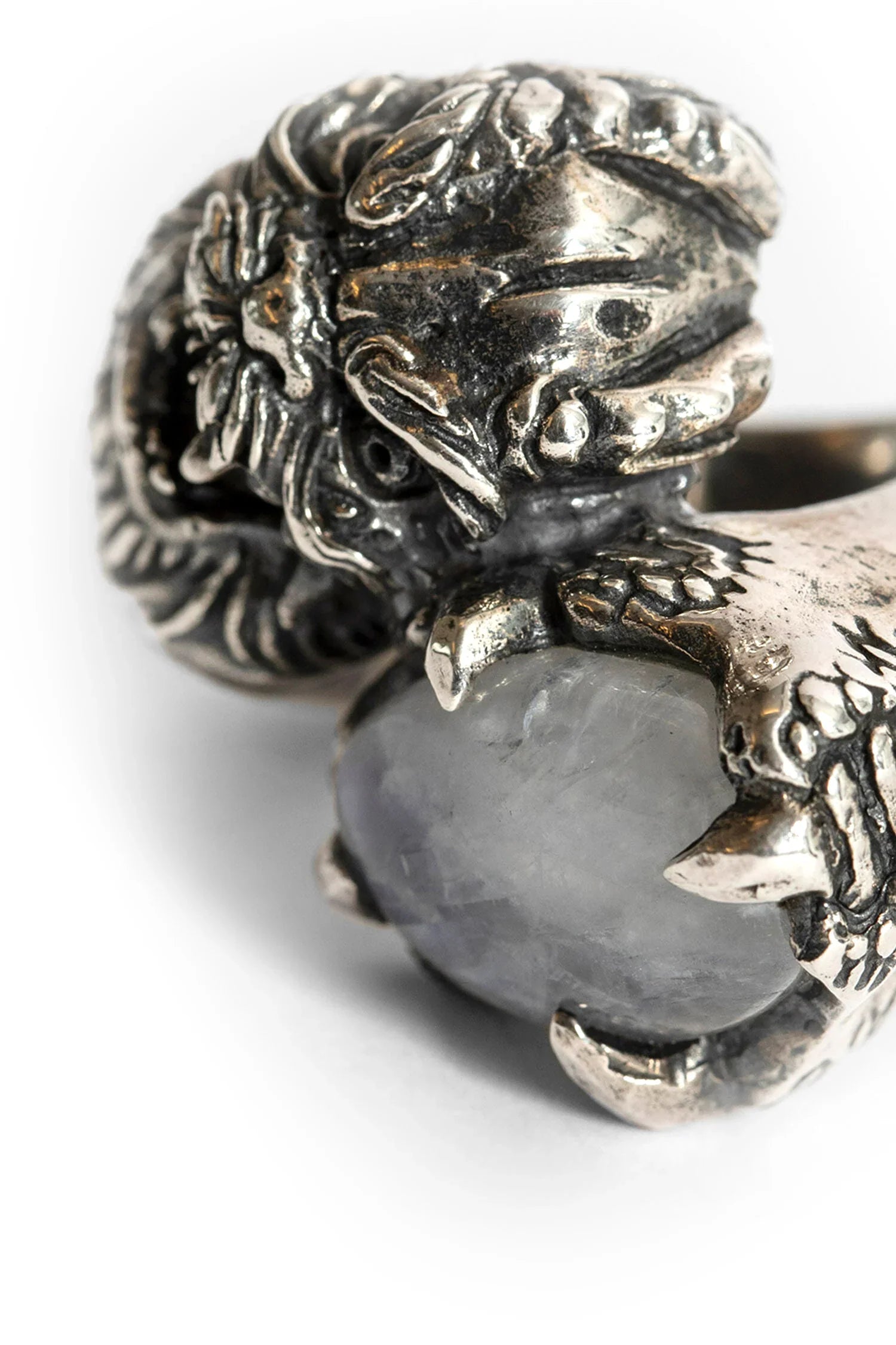 Moonstone Dragon Ring - Antonioli.eu